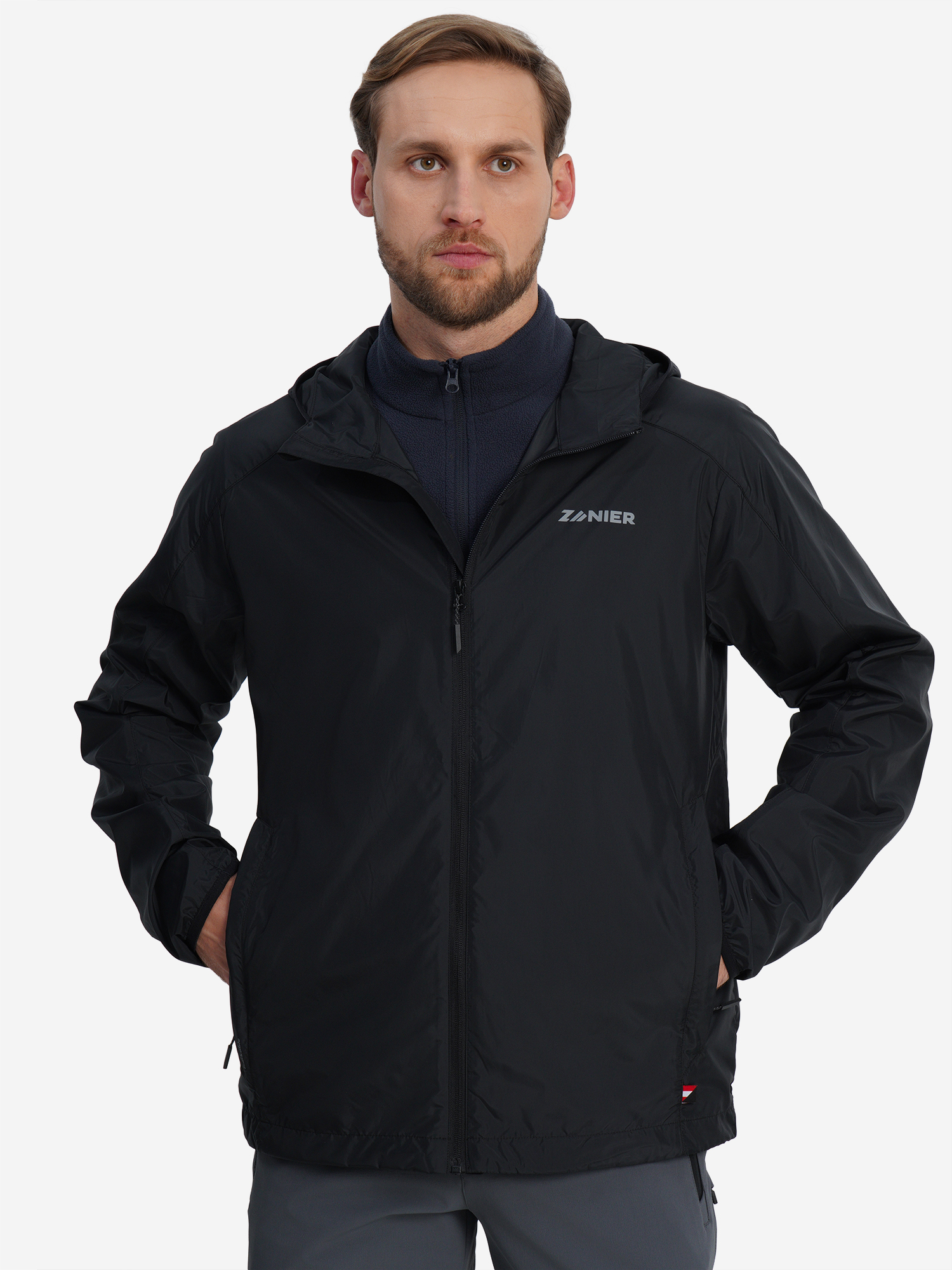 Изображение товара Мужская ветровка Zanier для походов демисезонная водоотталкивающая