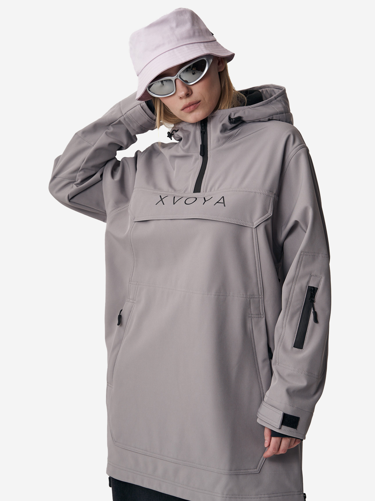 Анорак женский XVOYA BASE Серый 9500₽