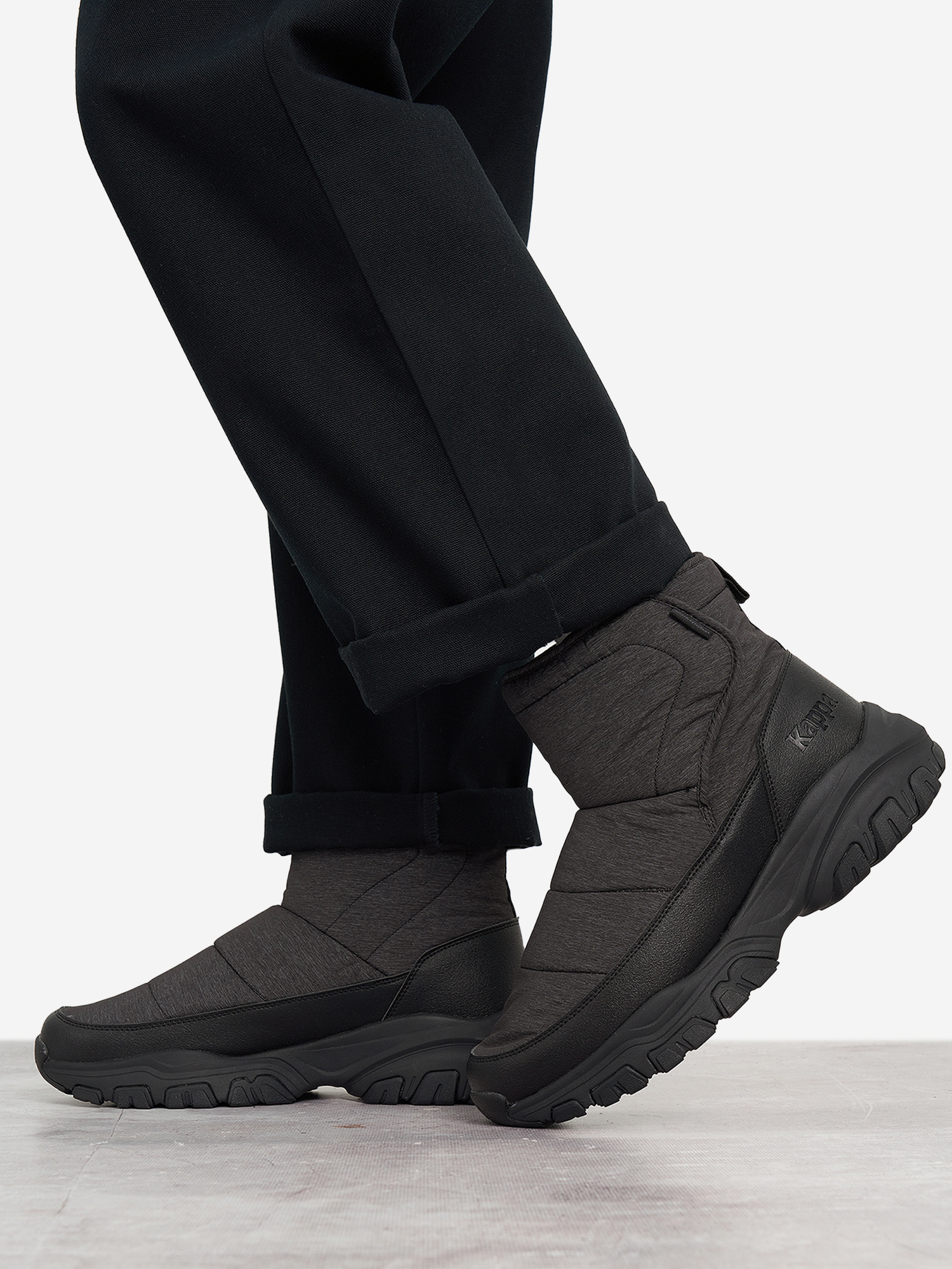 Изображение товара Мужские утепленные высокие кроссовки Kappa Veloce Puffy зимние