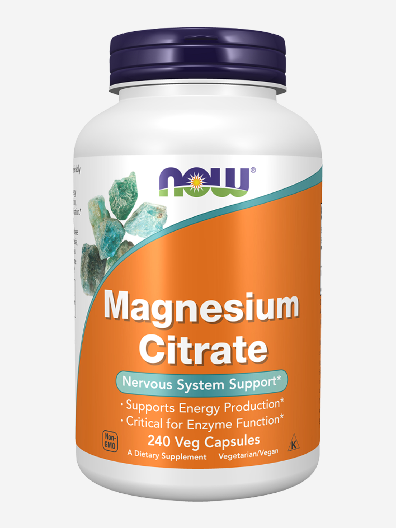 Изображение товара Цитрат магния NOW FOODS Magnesium Citrate 400 мг, 240 капсул, Без вкуса Изображение товара Цитрат магния NOW FOODS Magnesium Citrate 400 мг, 240 капсул, Без вкуса