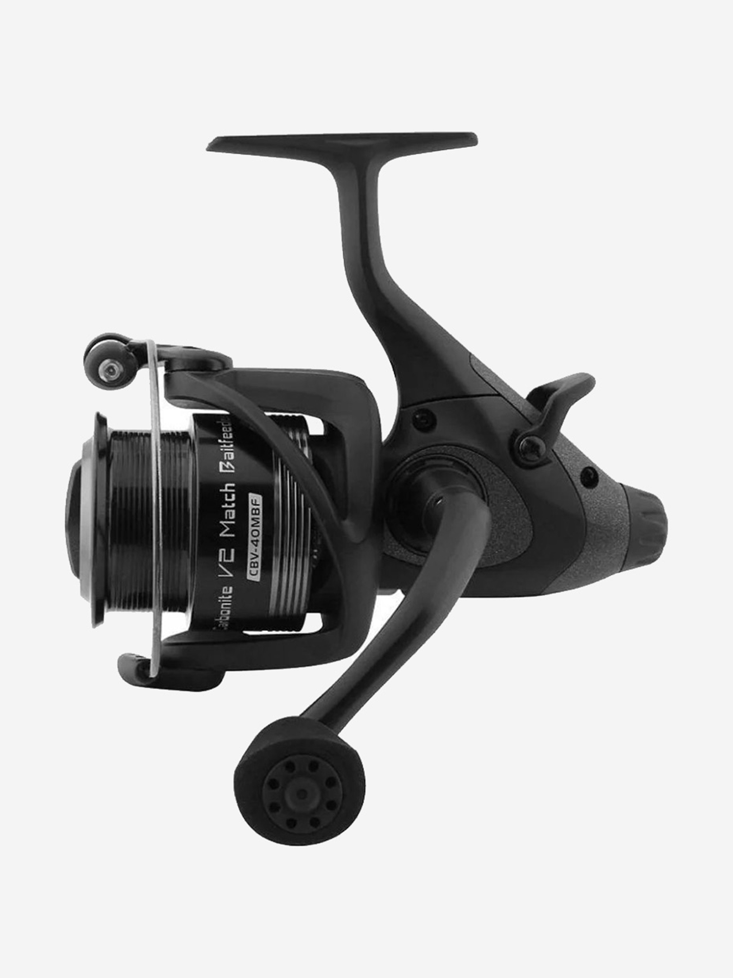 

Катушка для рыбалки Okuma Carbonite V2 Match Baitfeeder 40MBF + дополнительная шпуля, Черный