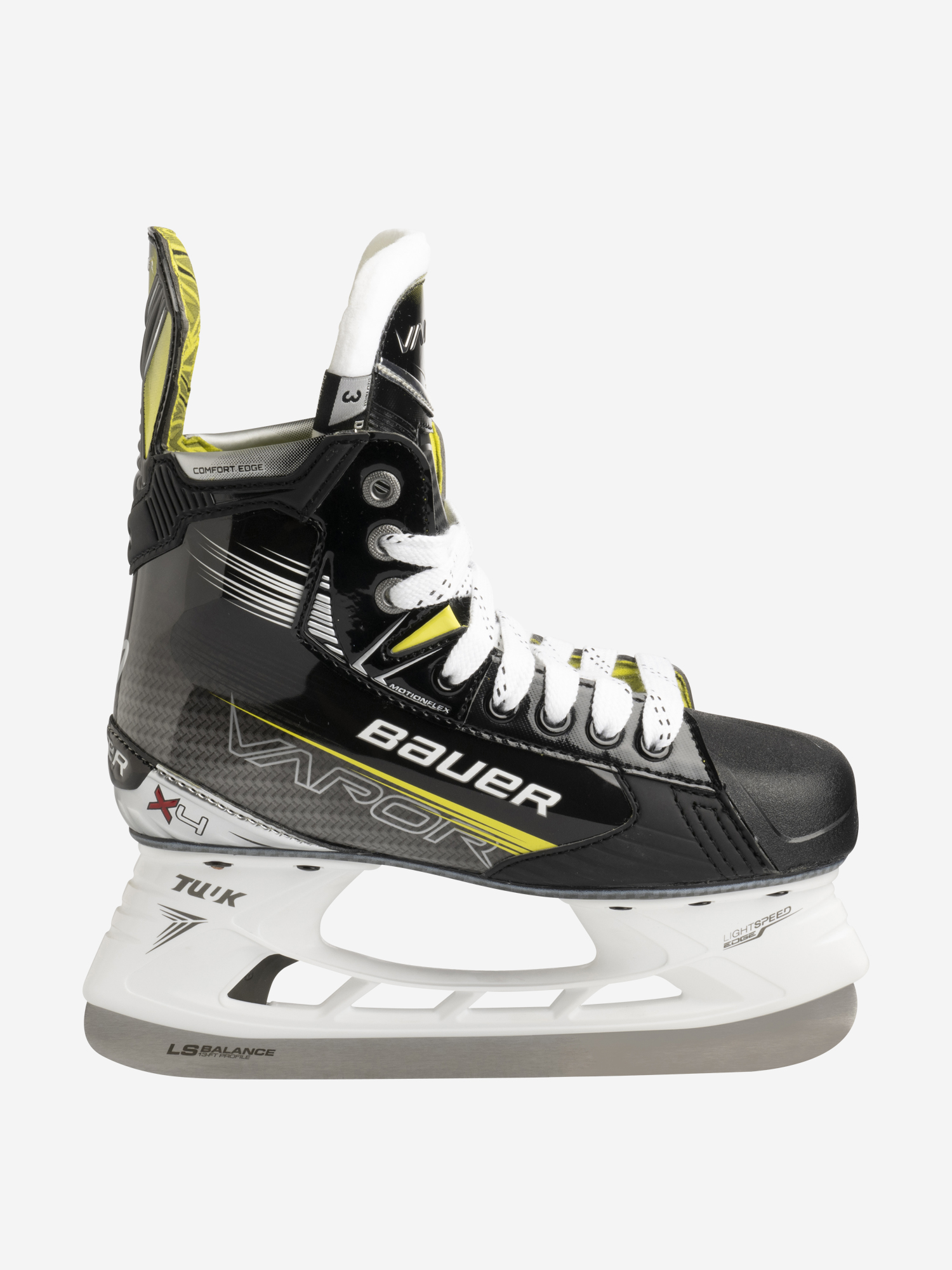 

Коньки хоккейные детские Bauer Vapor X4 JR D, Черный