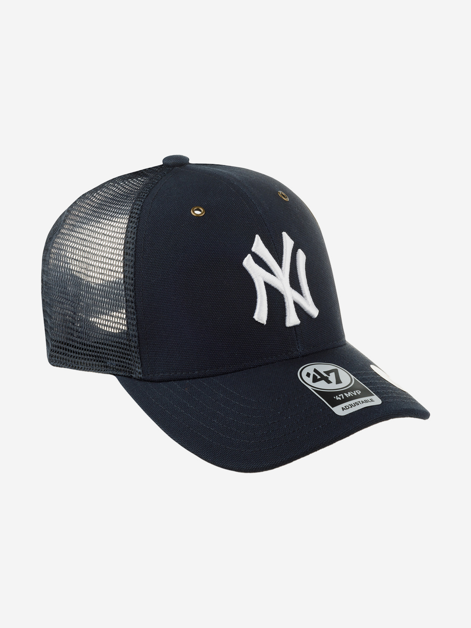 Бейсболка с сеточкой 47 BRAND Carhartt collab New York Yankees MLB (синий), Синий 36-670XDOX403-16, размер Без размера - фото 2