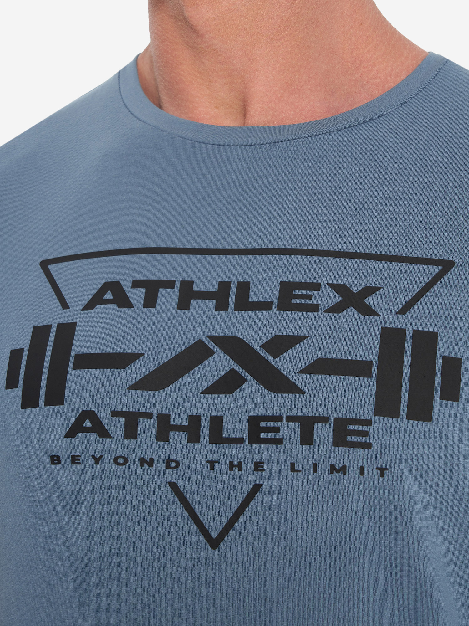 фото Футболка мужская athlex, серый