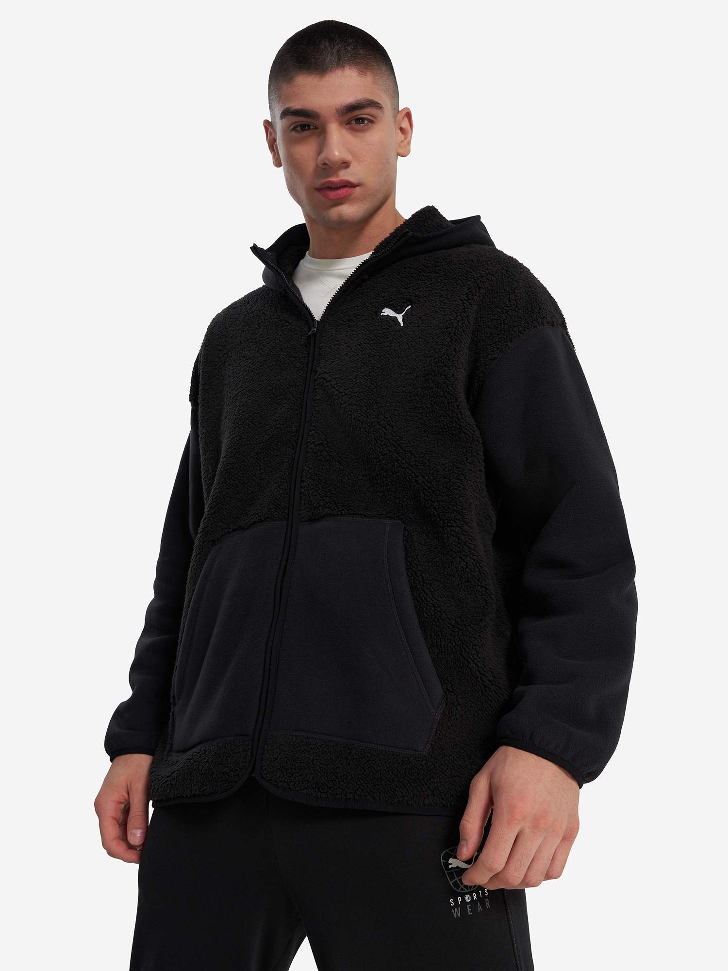 

Джемпер флисовый PUMA Ess Elevated, Черный