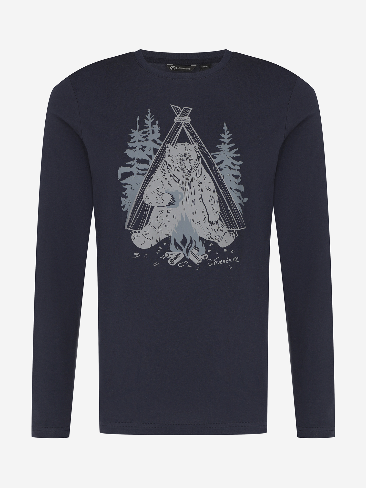 Лонгслив мужской Outventure Синий 1599₽