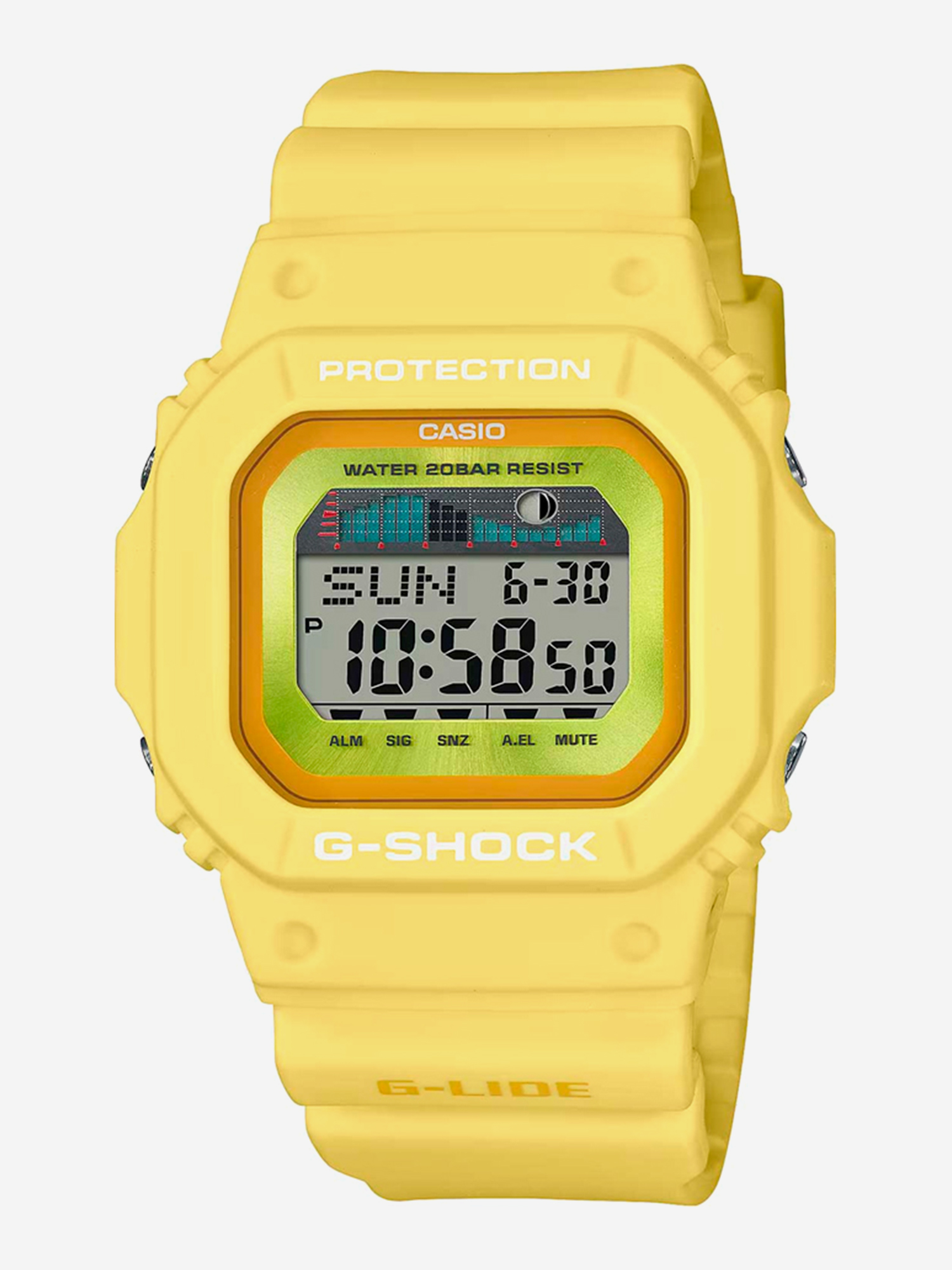

Спортивные часы CASIO GLX-5600RT-9E, Желтый