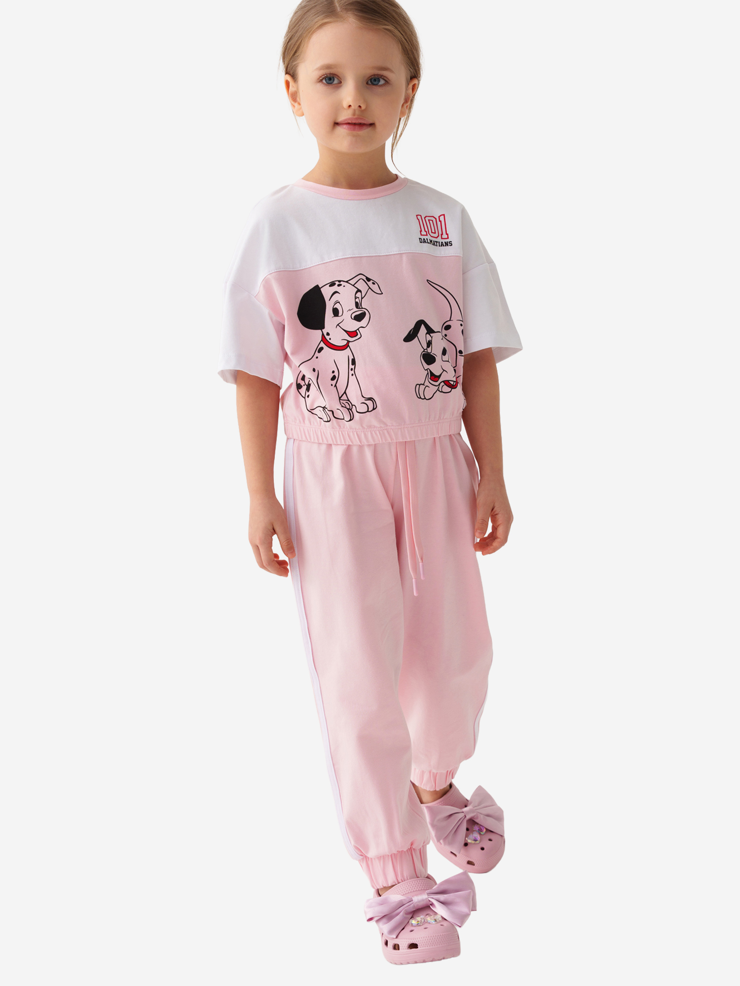 Изображение товара Комплект для девочек: футболка, брюки PlayToday