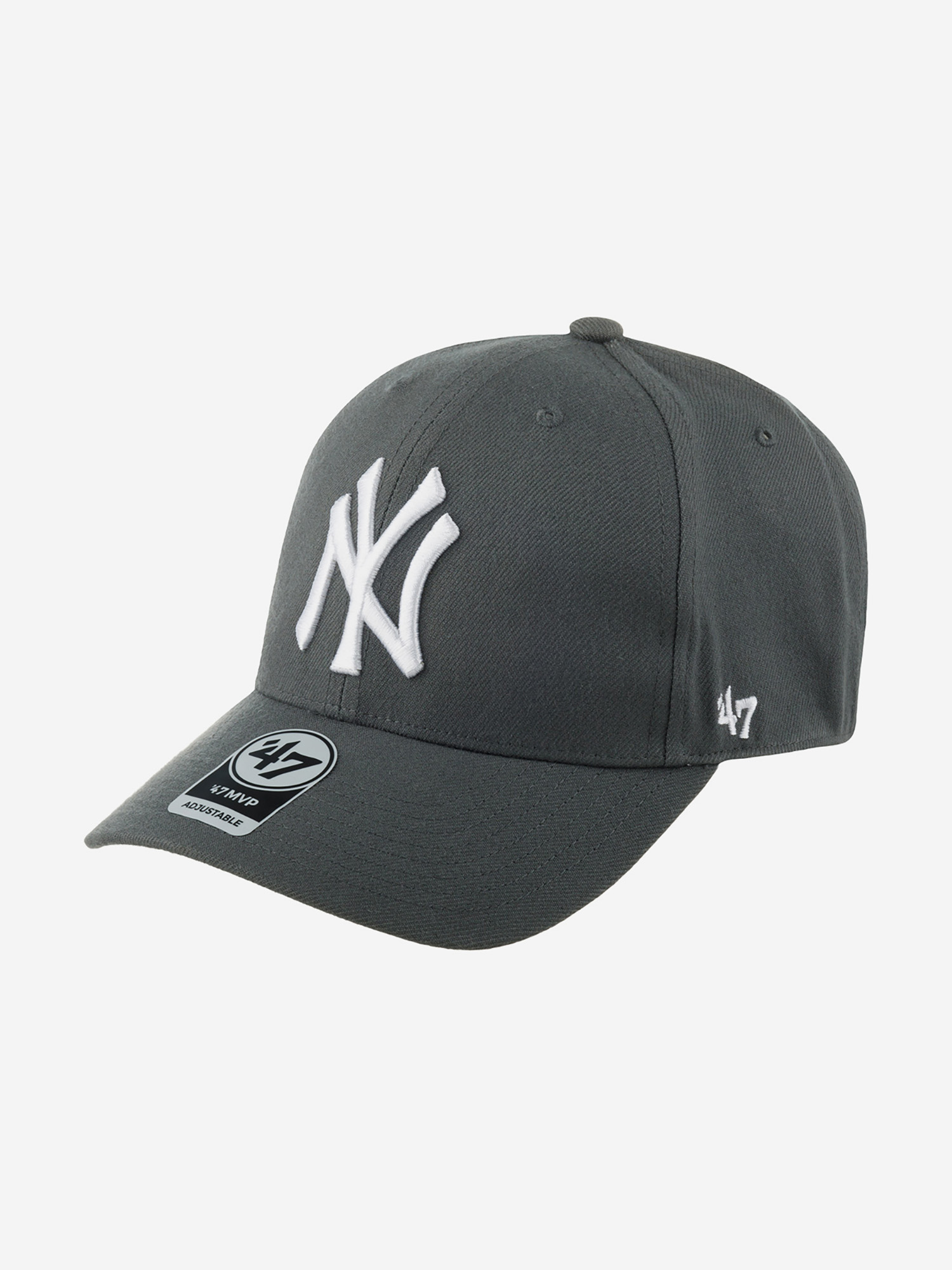 Бейсболка 47 BRAND B-MVPSP17WBP-DY New York Yankees MLB (серый), Серый