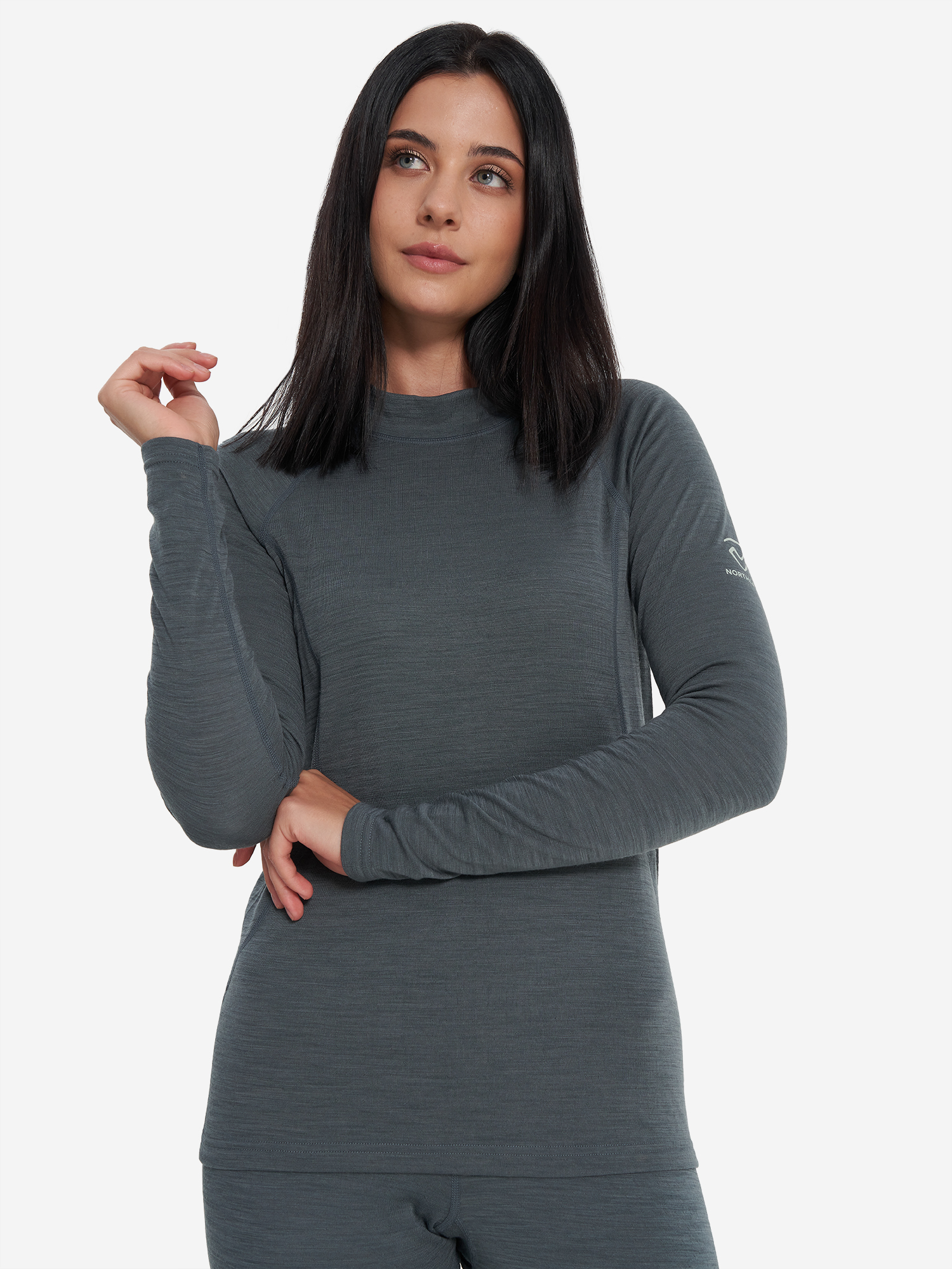 

Термобелье верх женское Northland, Серый