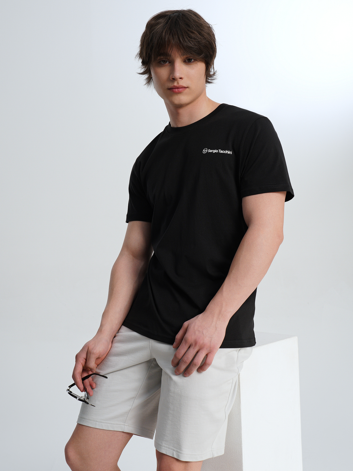 Изображение товара Sergio Tacchini Essenziale мужская футболка черная