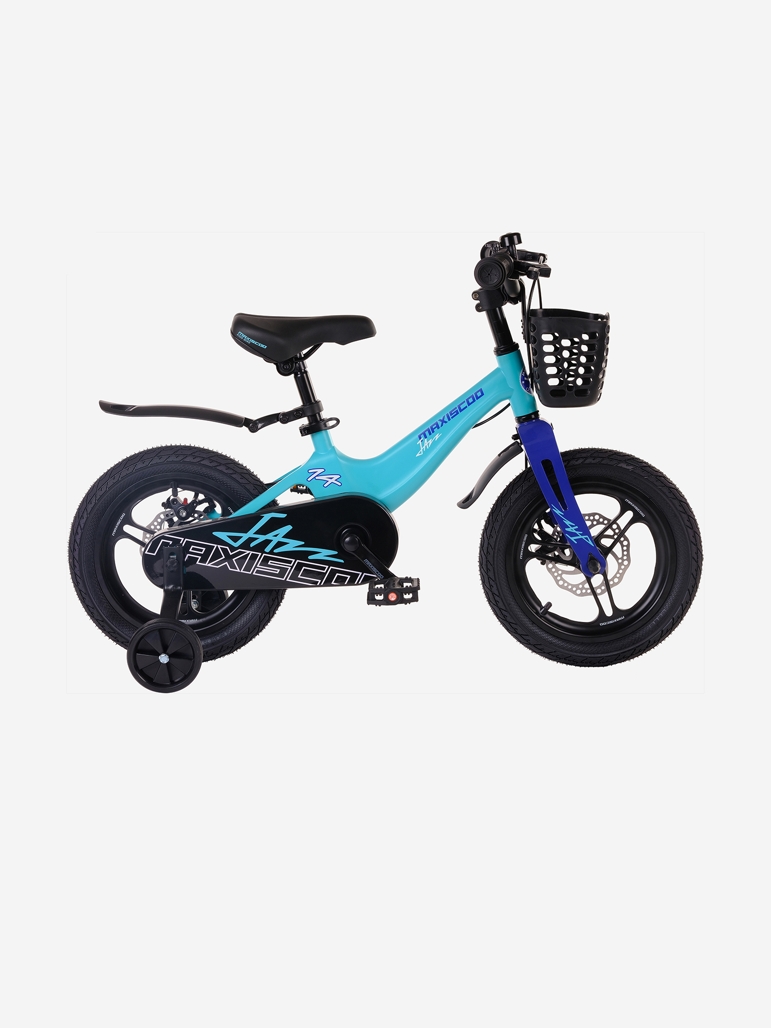 

Велосипед Детский Maxiscoo JAZZ Pro 14'' Мятный матовый (2024), Мультицвет