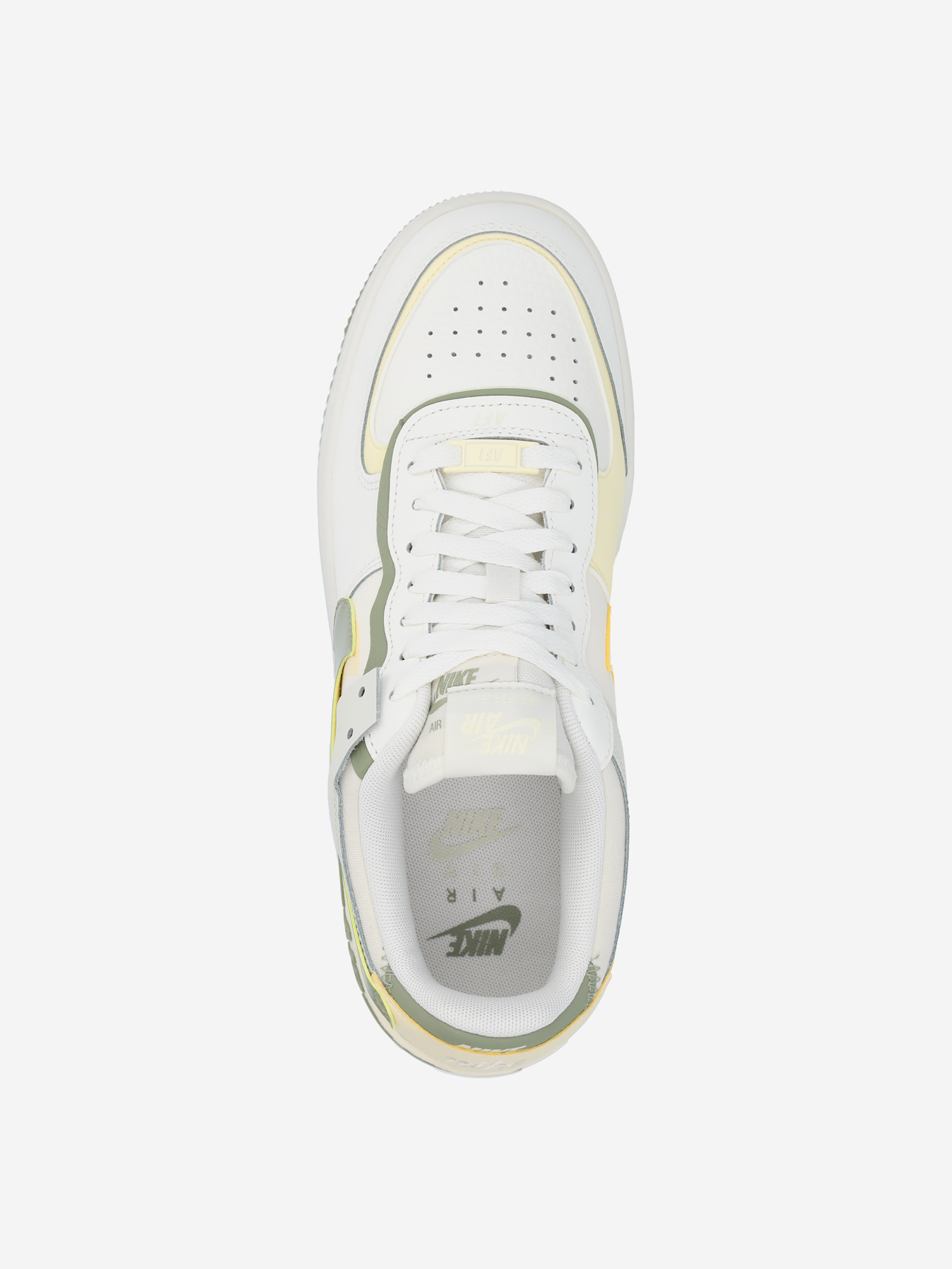 фото Кеды женские nike air force 1 shadow, белый