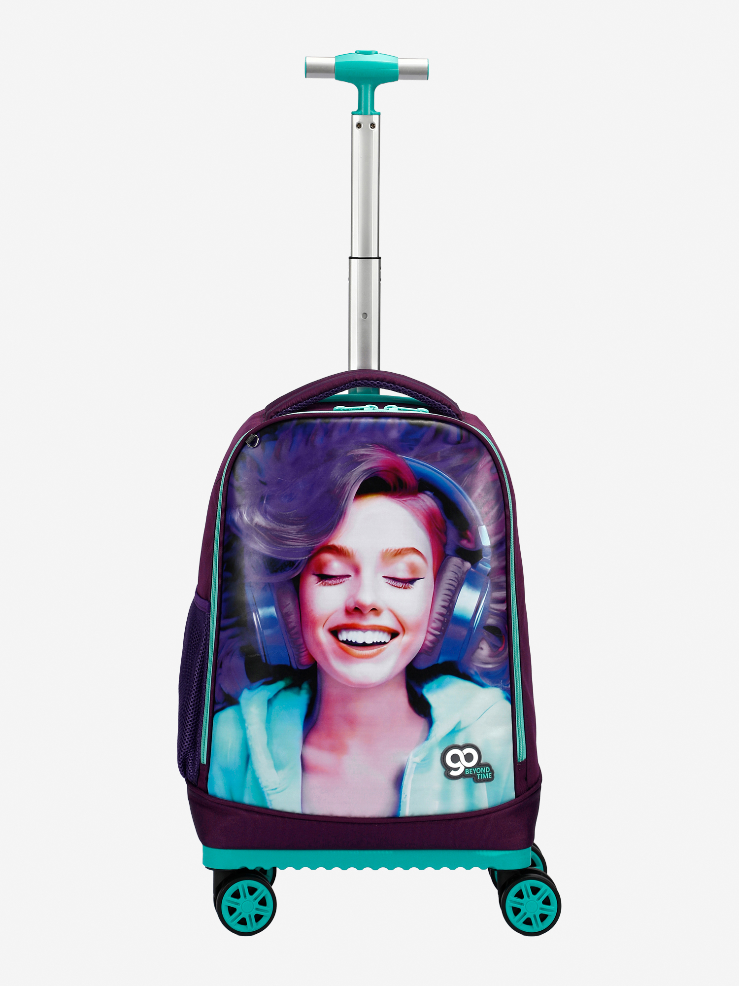 Изображение товара Детский чемодан BEYOND TIME D09 для девочек 36 л фиолетовый
