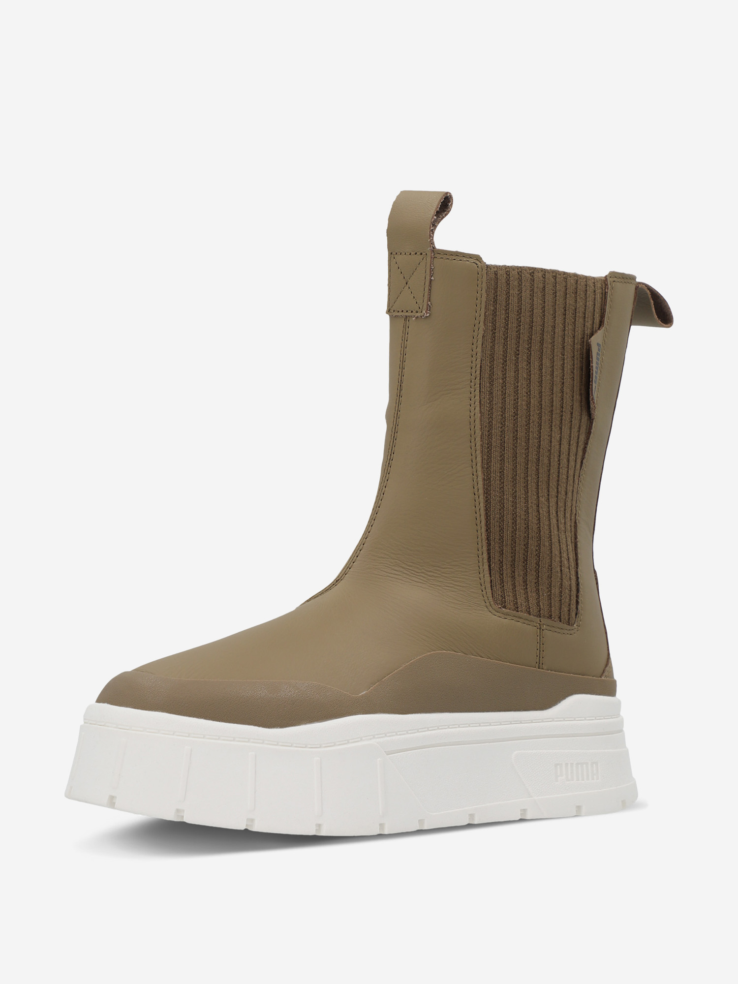 Ботинки утепленные женские PUMA Mayze Stack Chelsea Winter, Коричневый 393201P0P-02, размер 38 - фото 3