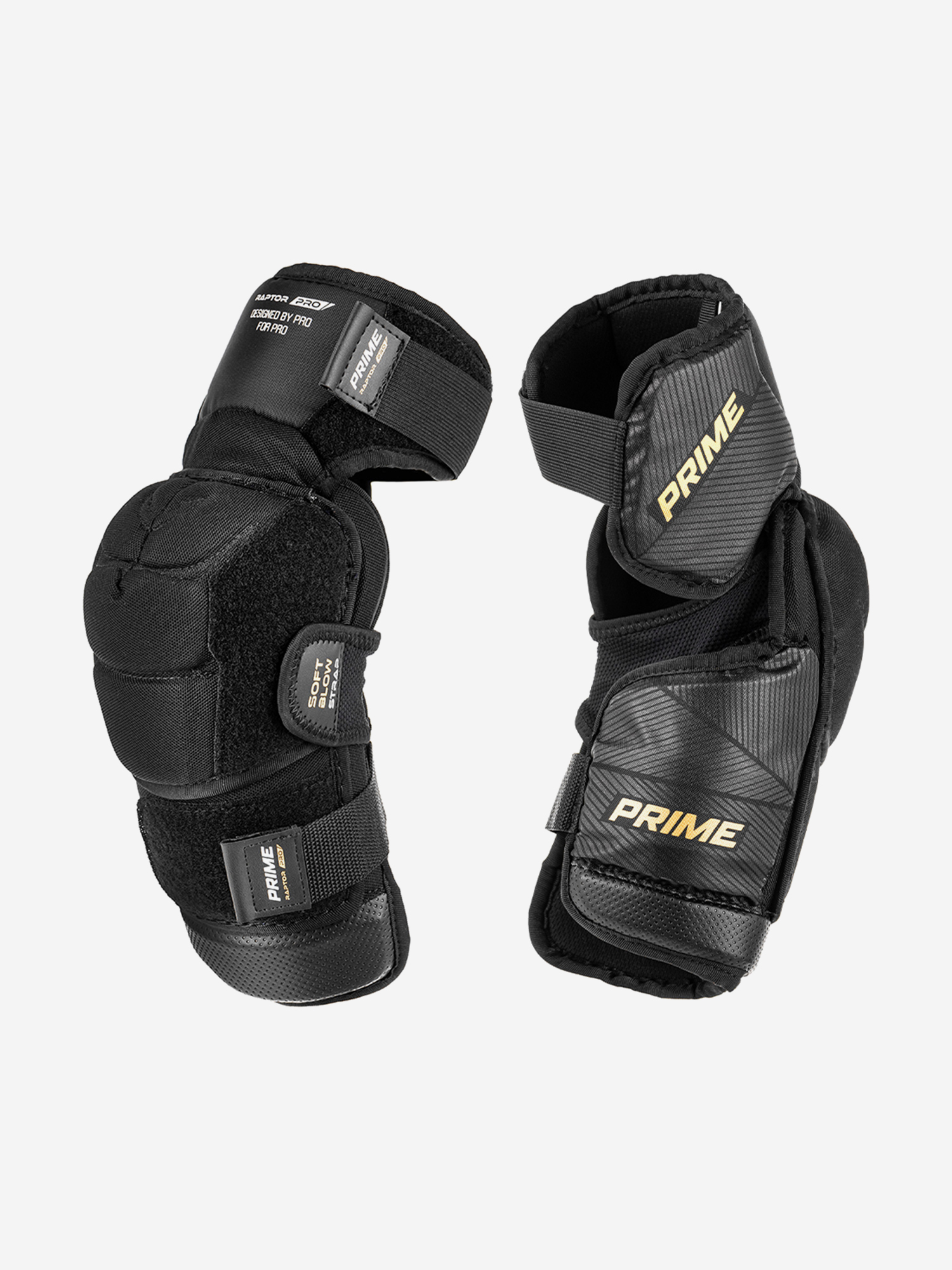 

Налокотники хоккейные Prime Raptor Pro SR, Черный