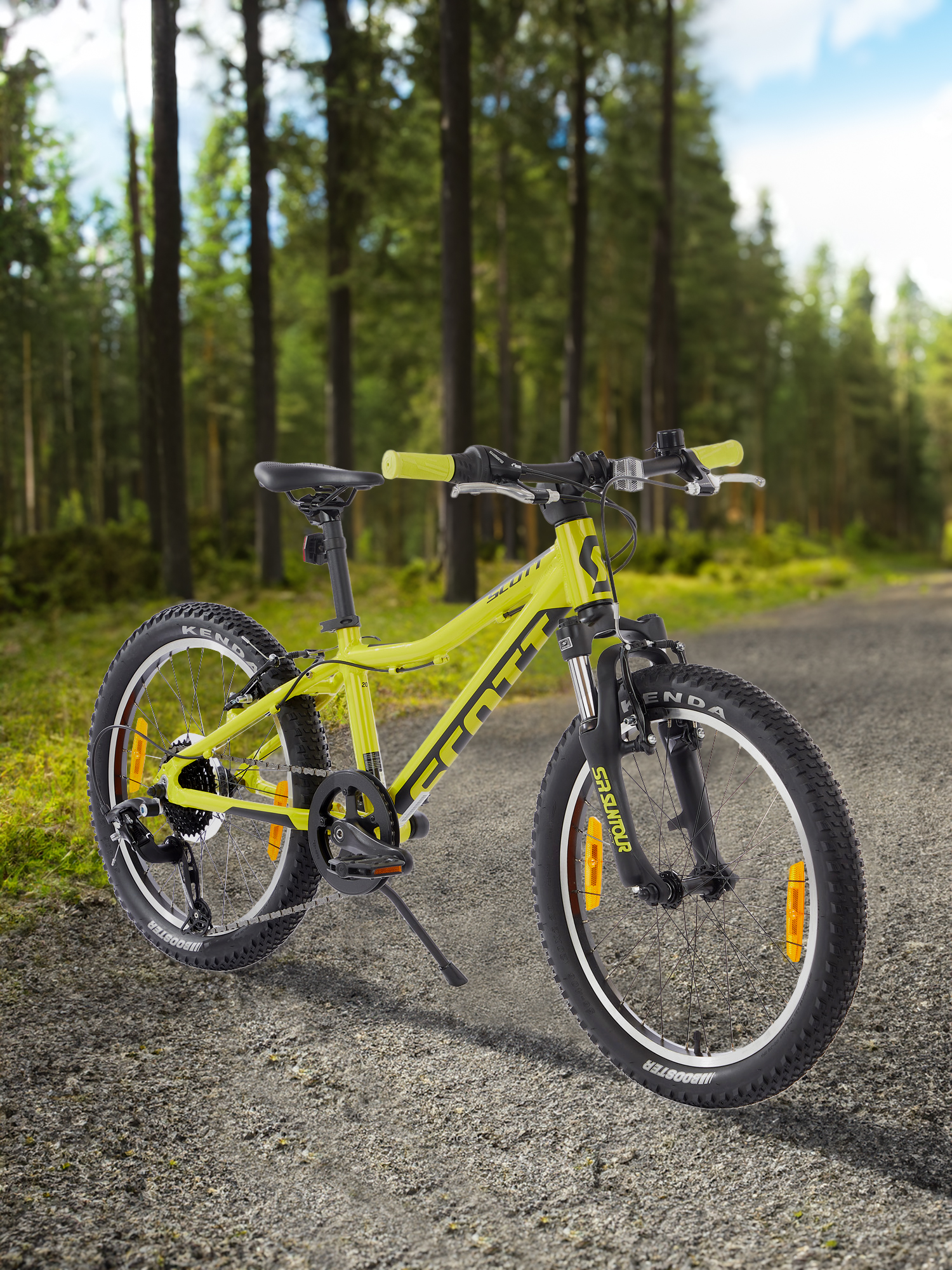 

Велосипед для мальчиков Scott Scale 20", 2022, Желтый