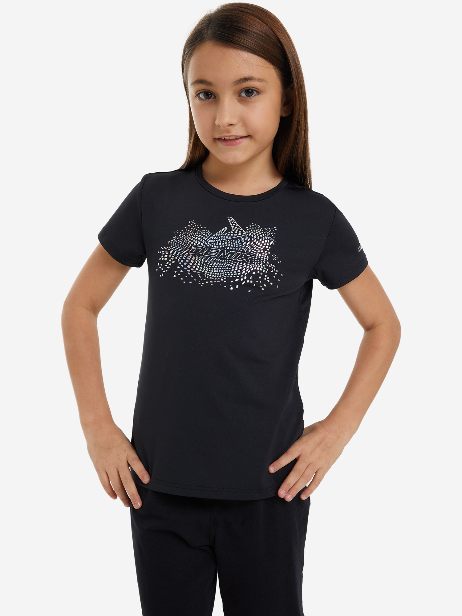 

Футболка для девочек Demix, Черный
