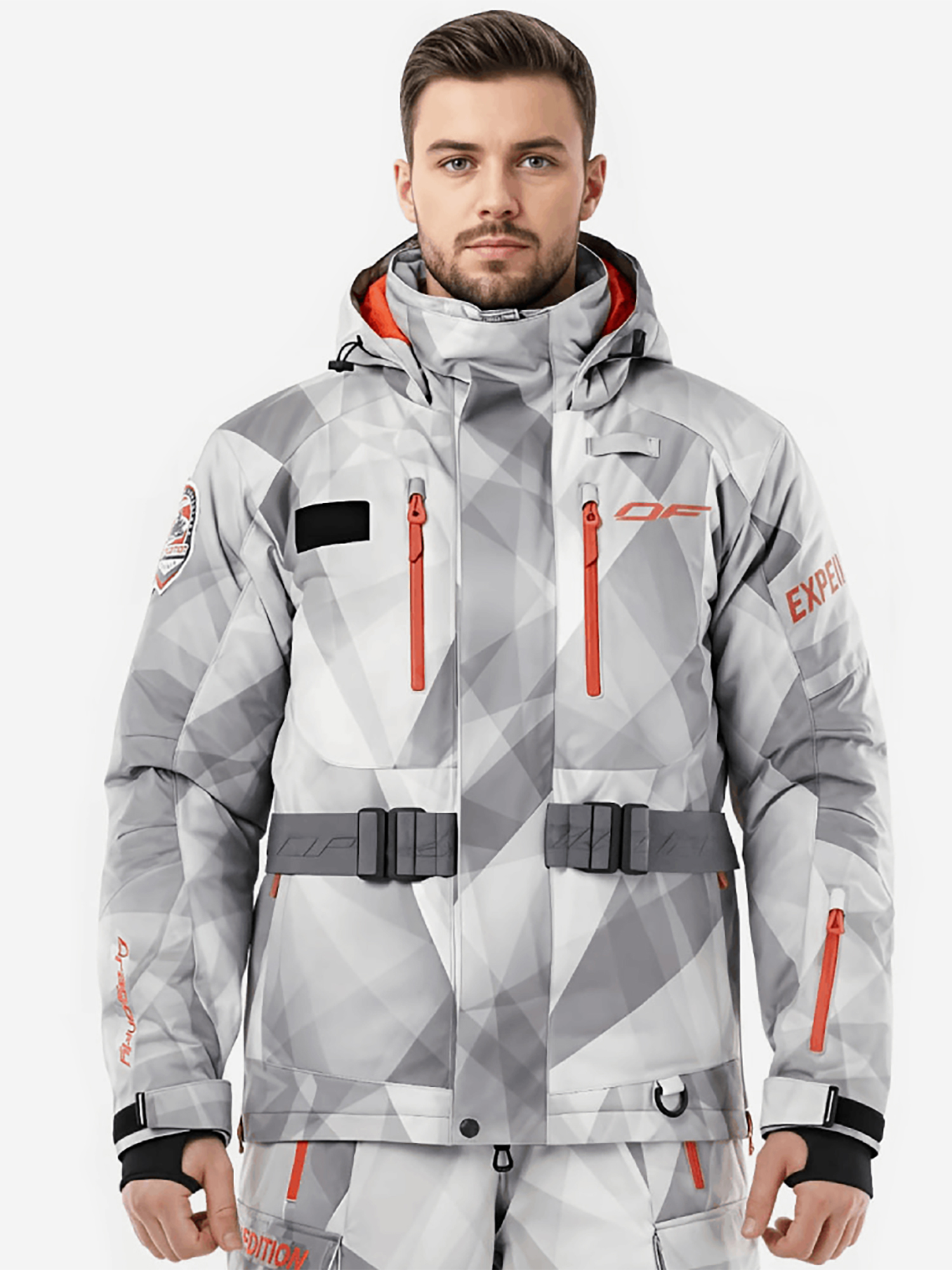 Изображение товара Куртка мужская снегоходная Dragonfly EXPEDITION 2024, Серый