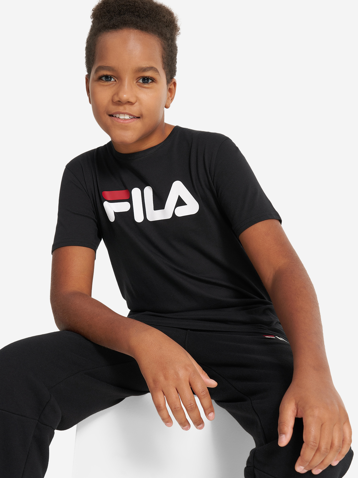 

Футболка для мальчиков FILA, Черный