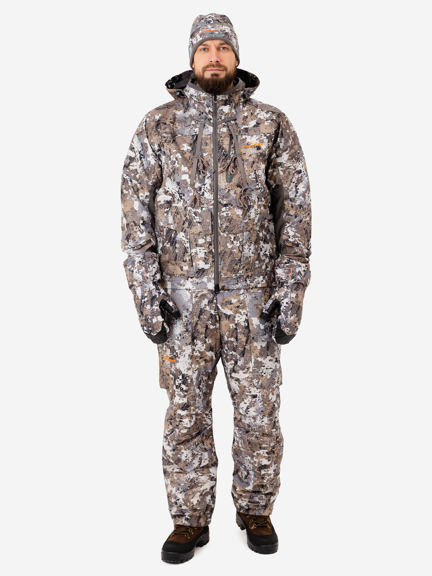 Изображение товара Мужской охотничий и рыболовный костюм King Hunter HYBRID зимний водонепроницаемый