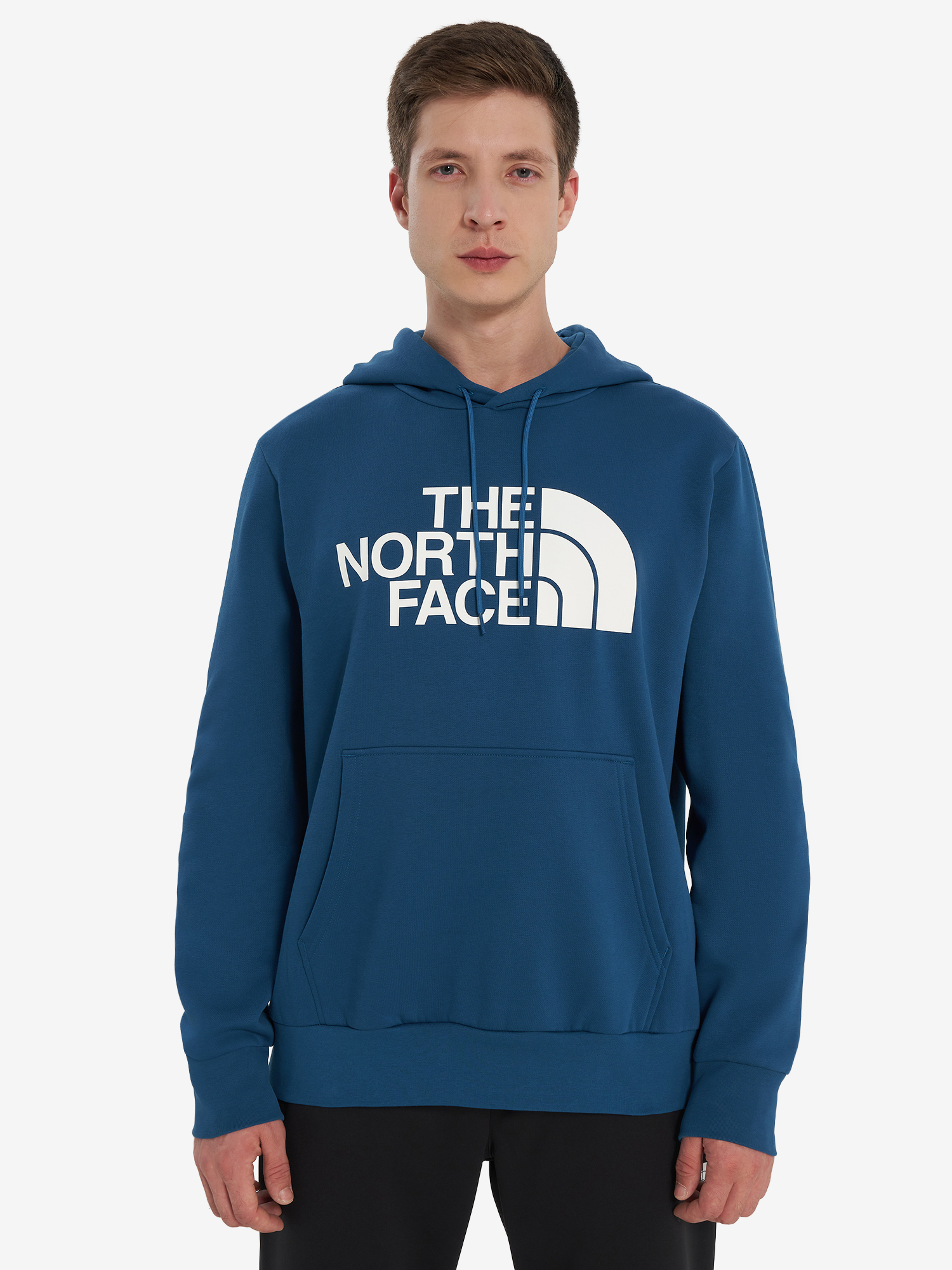 фото Худи мужское the north face easy, синий
