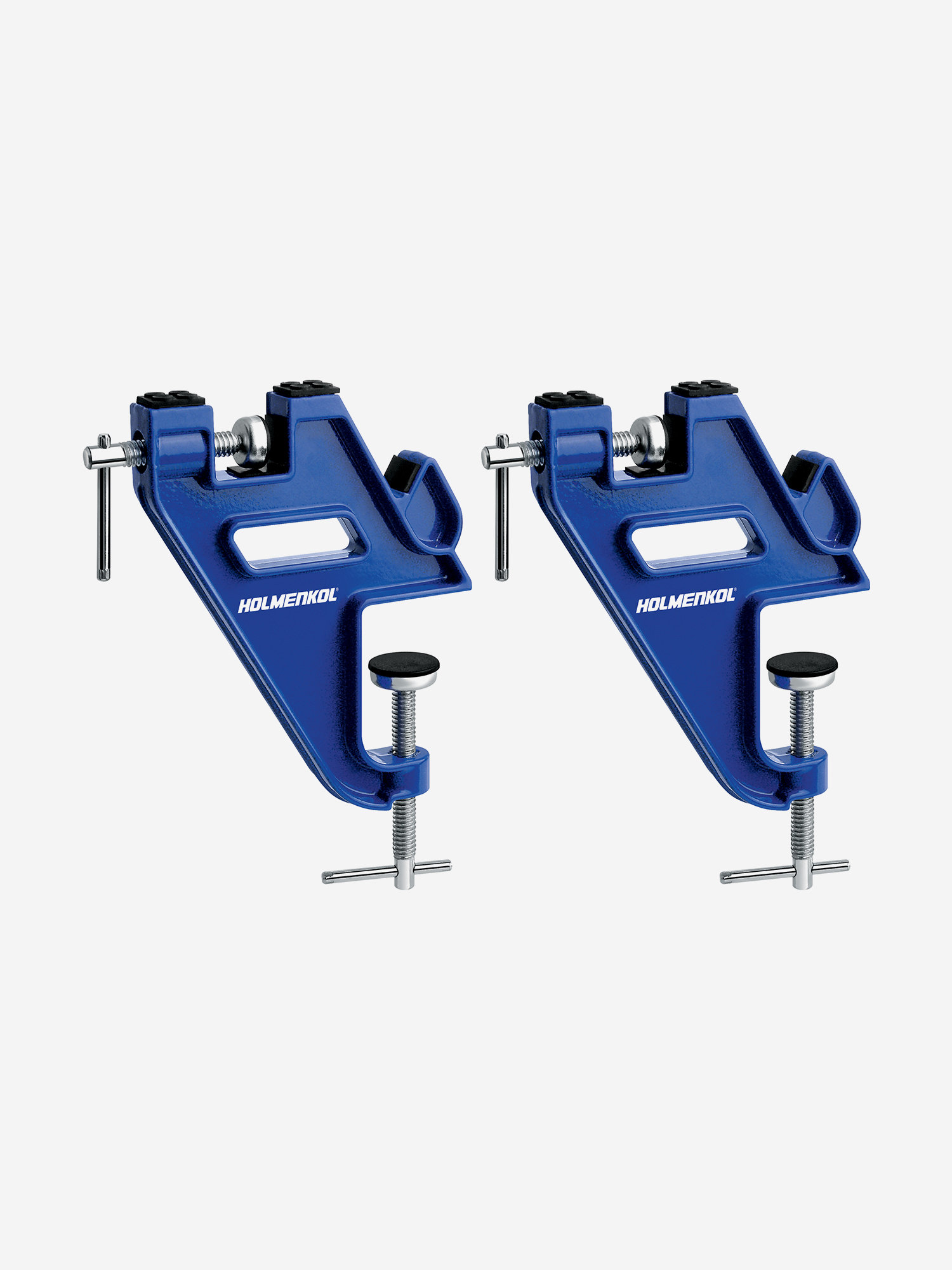 

Тиски двухсекционные Holmenkol Easy, Синий