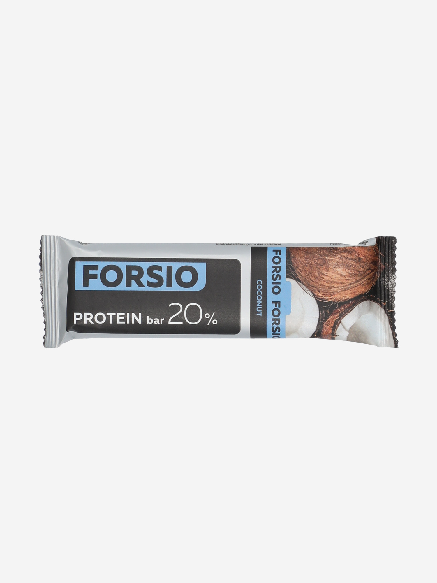 

Батончик протеиновый Forsio "Кокос" 40 г, Мультицвет