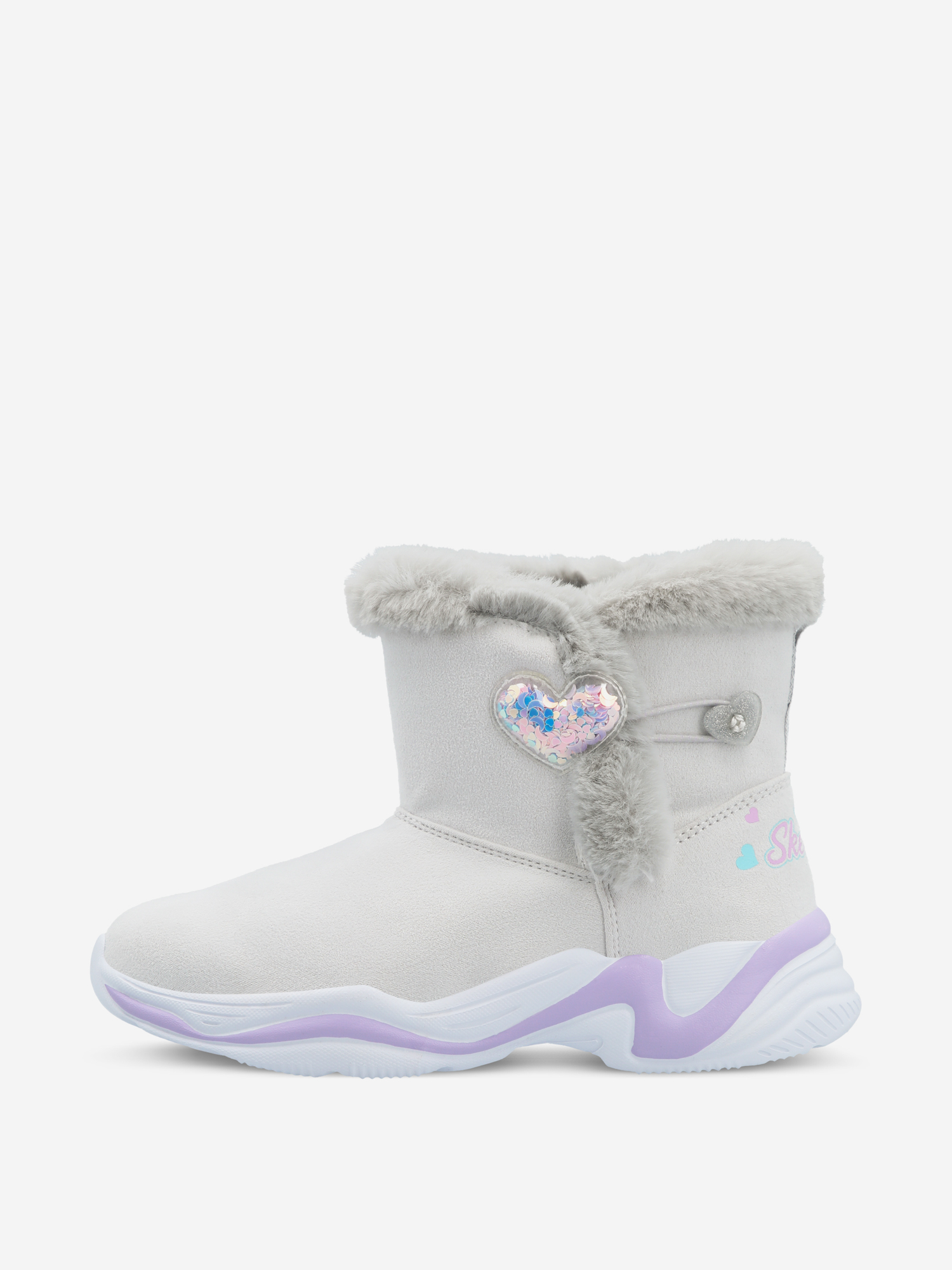 

Сапоги для девочек Skechers Lite Styles, Серый