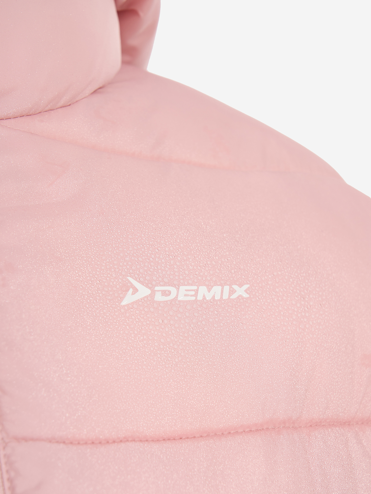 фото Пальто утепленное женское demix, розовый