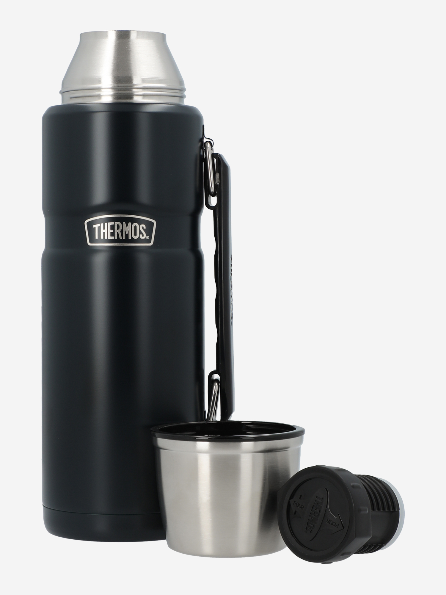 фото Термос thermos king sk-2010, 1.2 л, черный