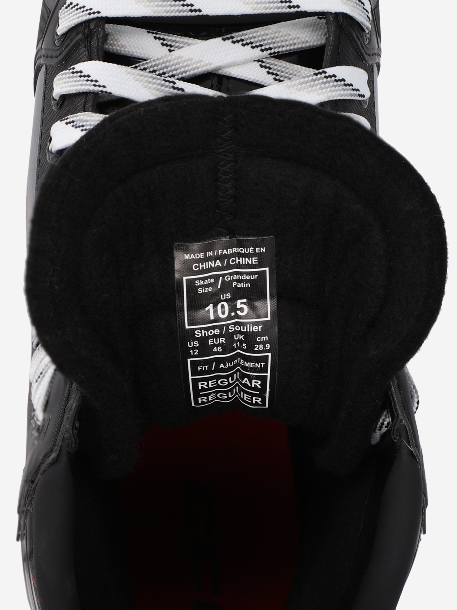 фото Коньки хоккейные ccm sk jetspeed 860 sr regular, черный