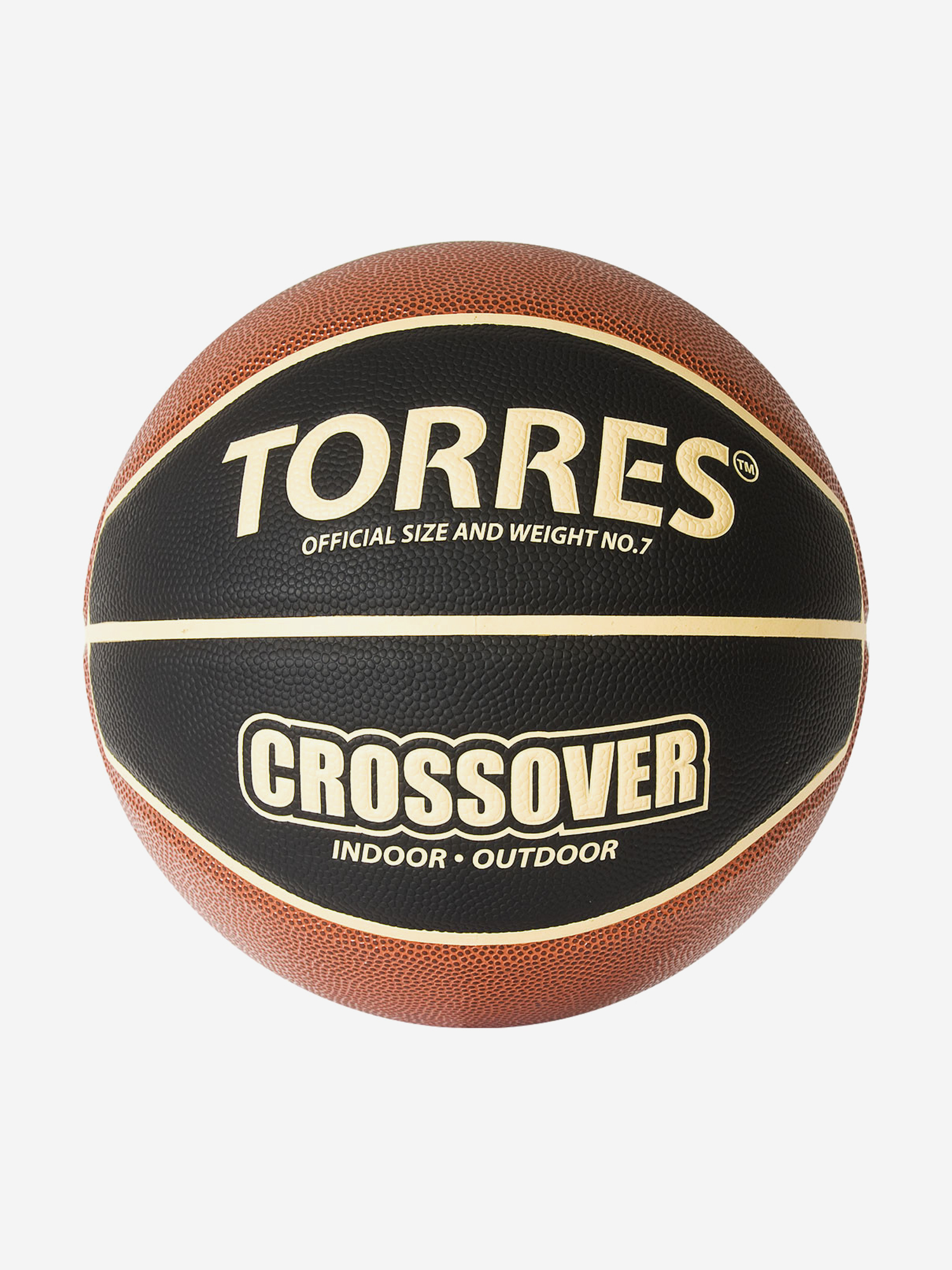 

Мяч баскетбольный Torres Crossover арт.B32097 р.7, Черный