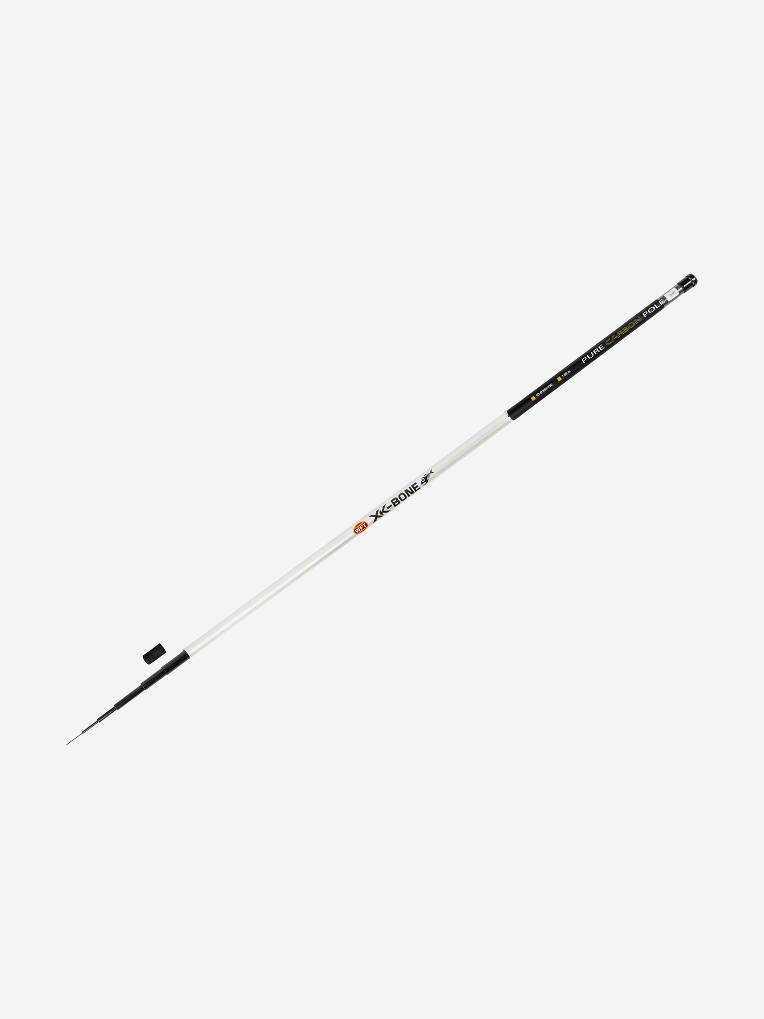 

Удилище попл. без кол. WFT XK Bone PURE CARBO POLE 7.00 (1D-B-955-700), Черный