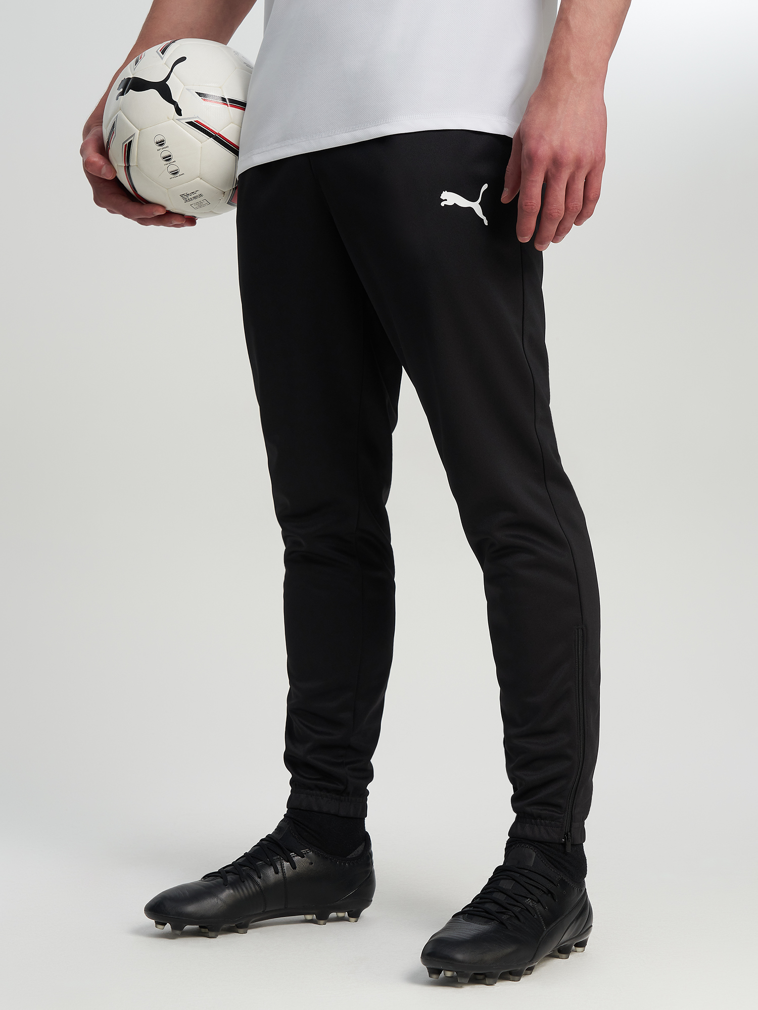 Брюки мужские PUMA Teamrise Poly Training, Черный