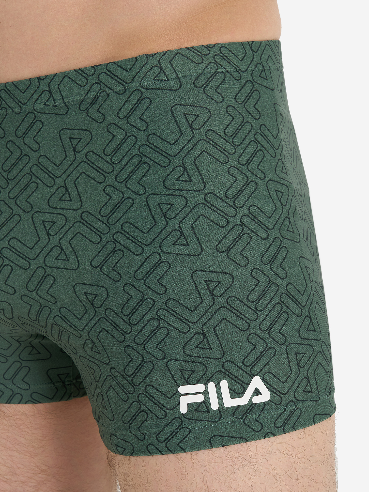 фото Плавки-шорты мужские fila, зеленый