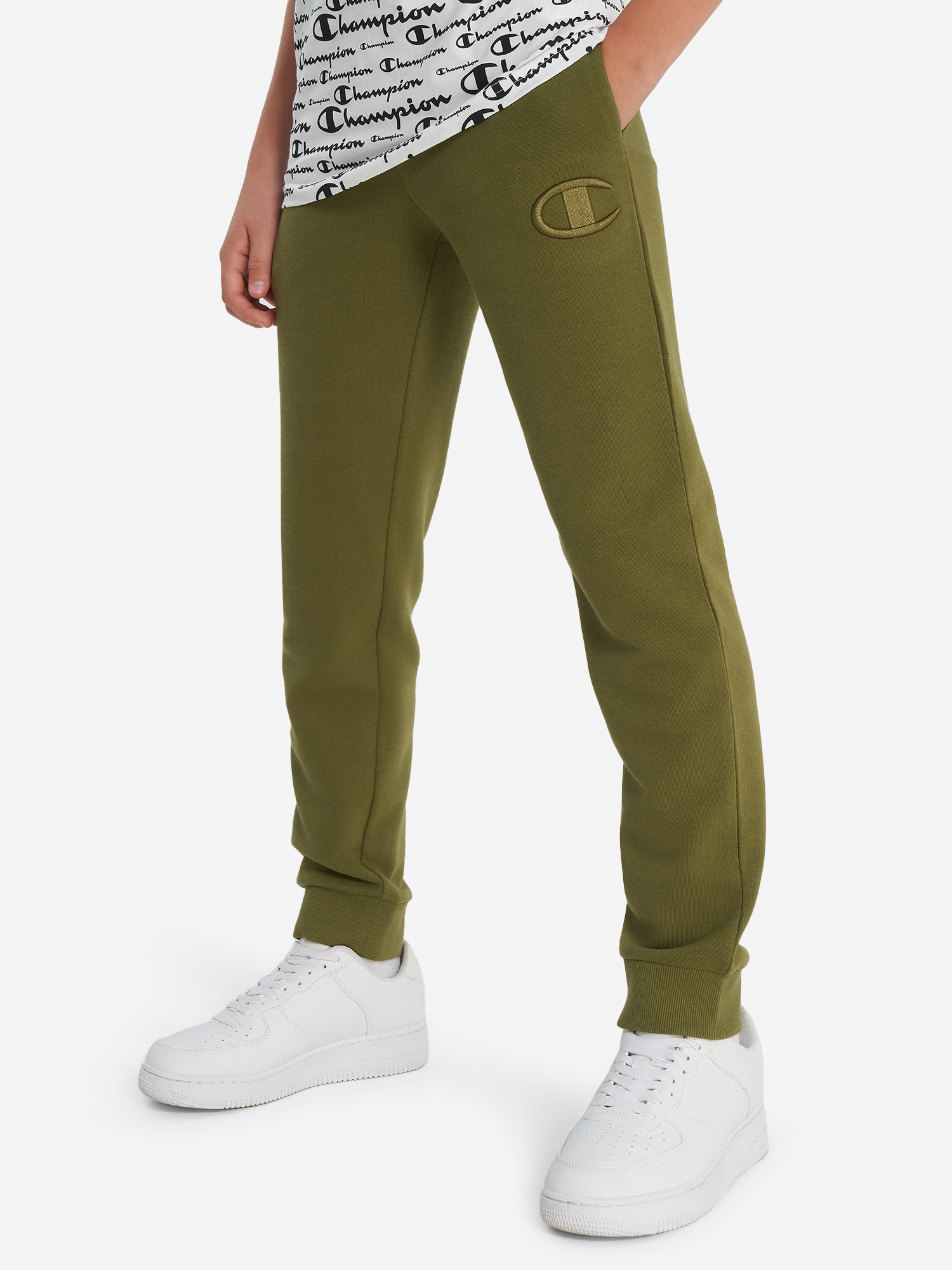 Брюки для мальчиков Champion, зеленый, арт. 307379c0k-gs508