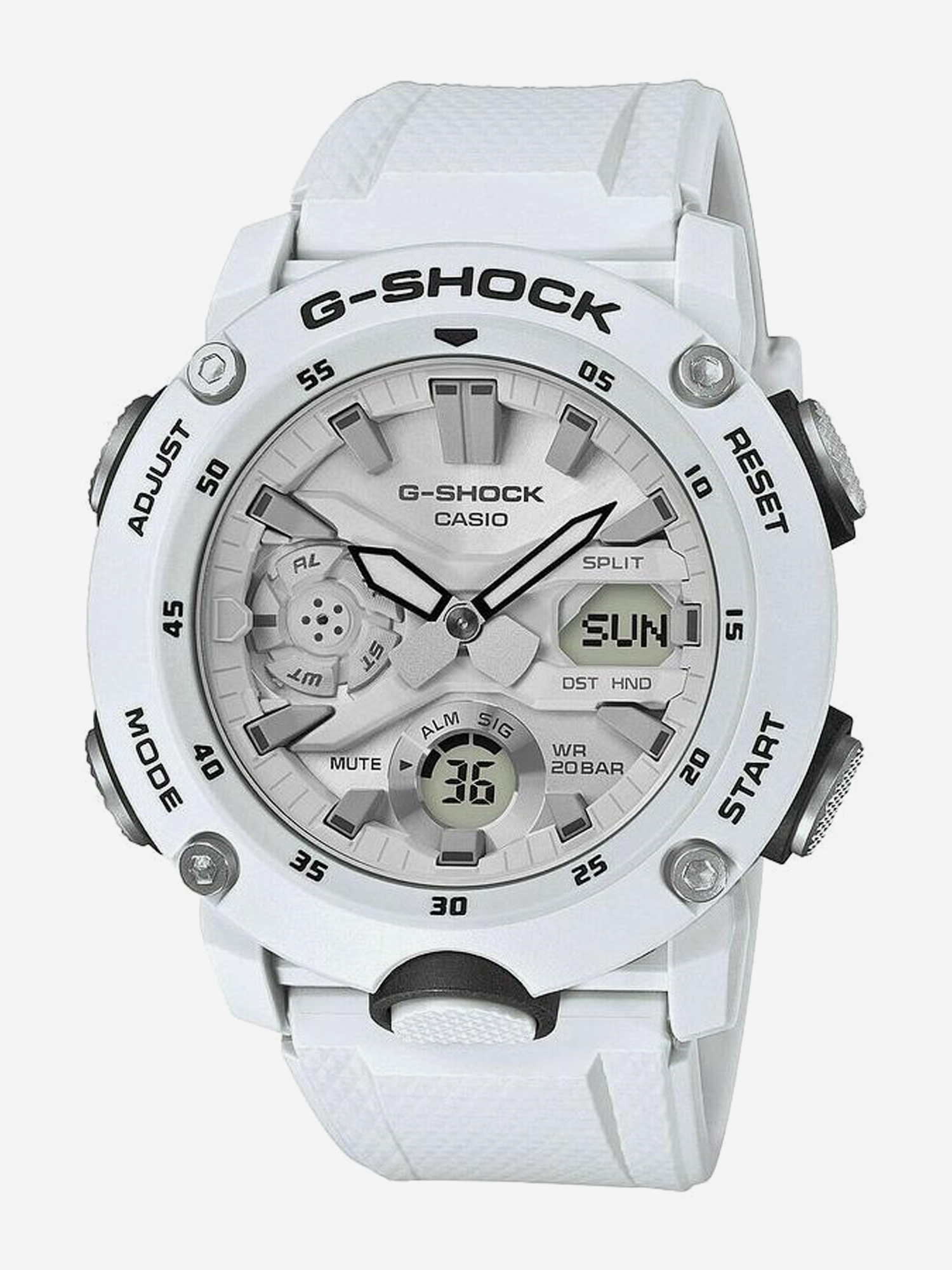 

Спортивные часы Casio GA-2000S-7A, Черный