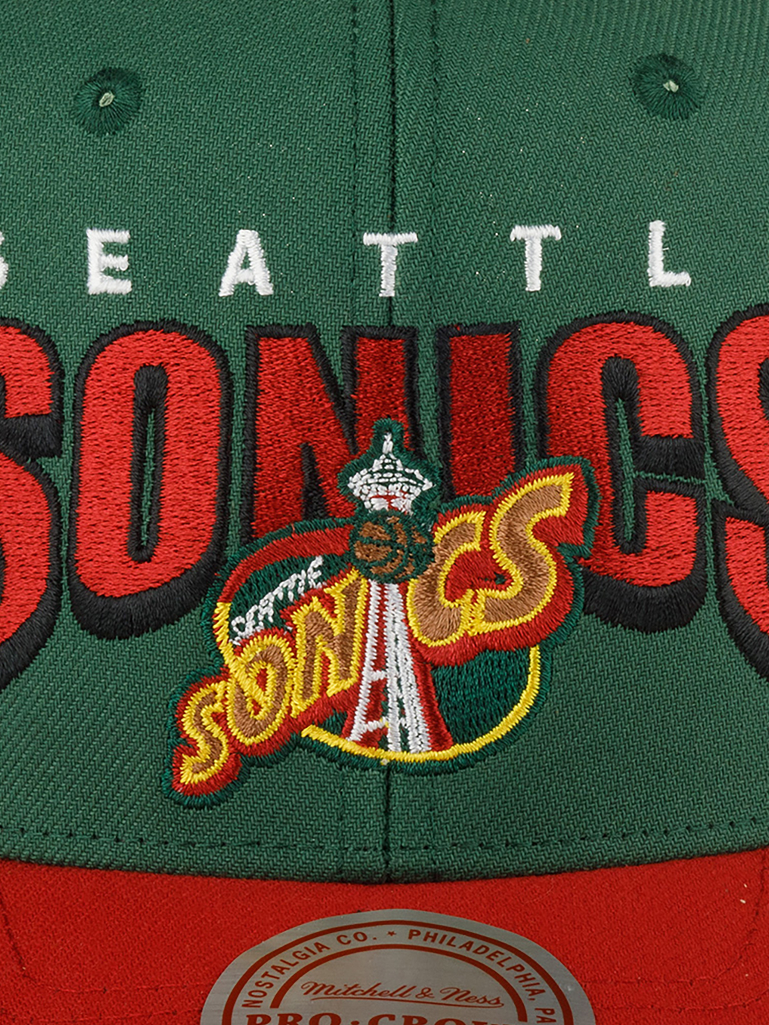 Бейсболка MITCHELL NESS HHSS6279-SSUYYPPPGREN Seattle Supersonics NBA (оливковый), Мультицвет 59-295XDOXM4K-37, размер Без размера - фото 5