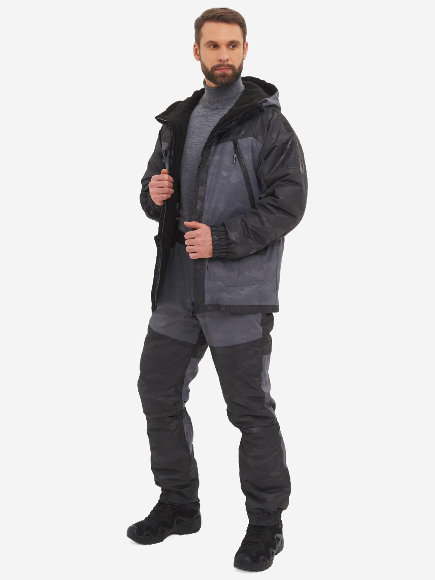 Изображение товара Мужской демисезонный костюм Huntsman Горка-Люкс для охоты и рыбалки