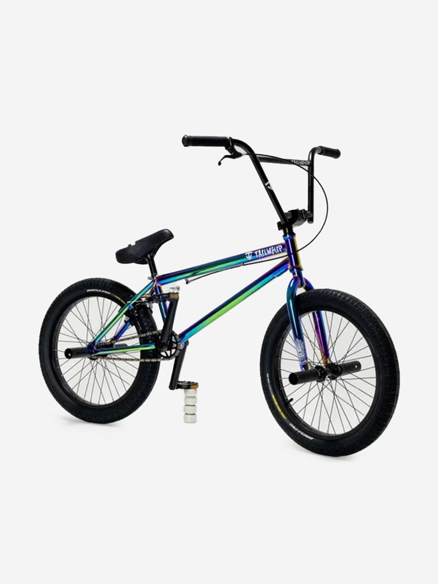

Трюковой детский велосипед BMX двухколесный TailWhip Бензиновый, Мультицвет