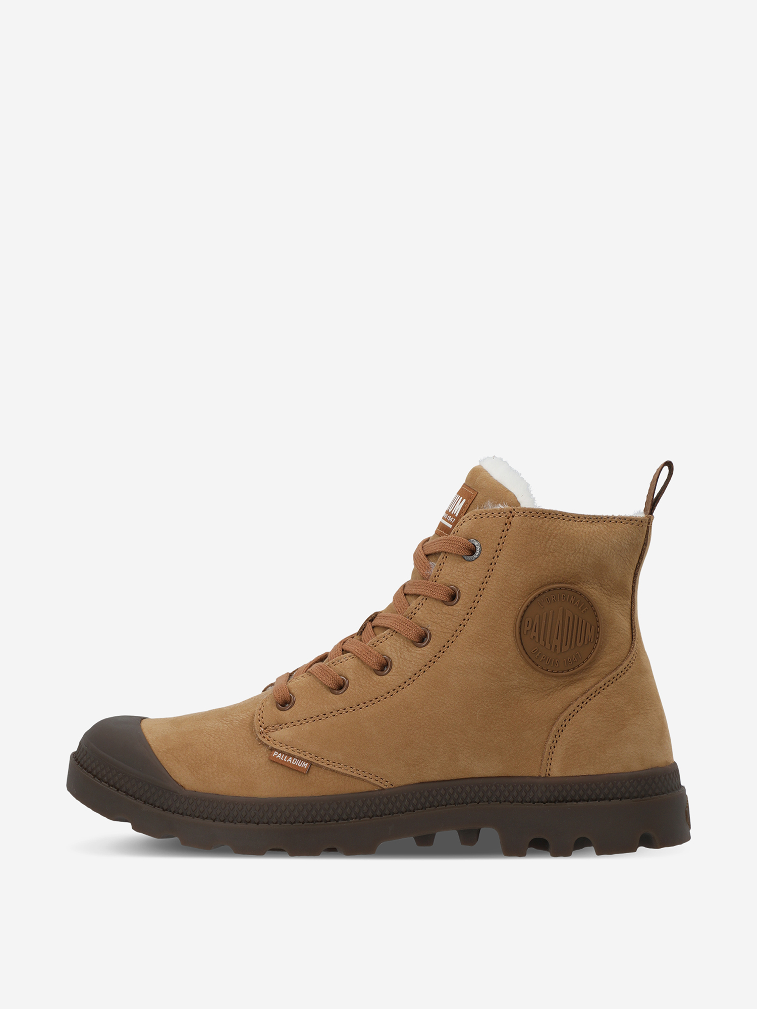

Ботинки утепленные мужские Palladium Pampa Hi Zip, Коричневый