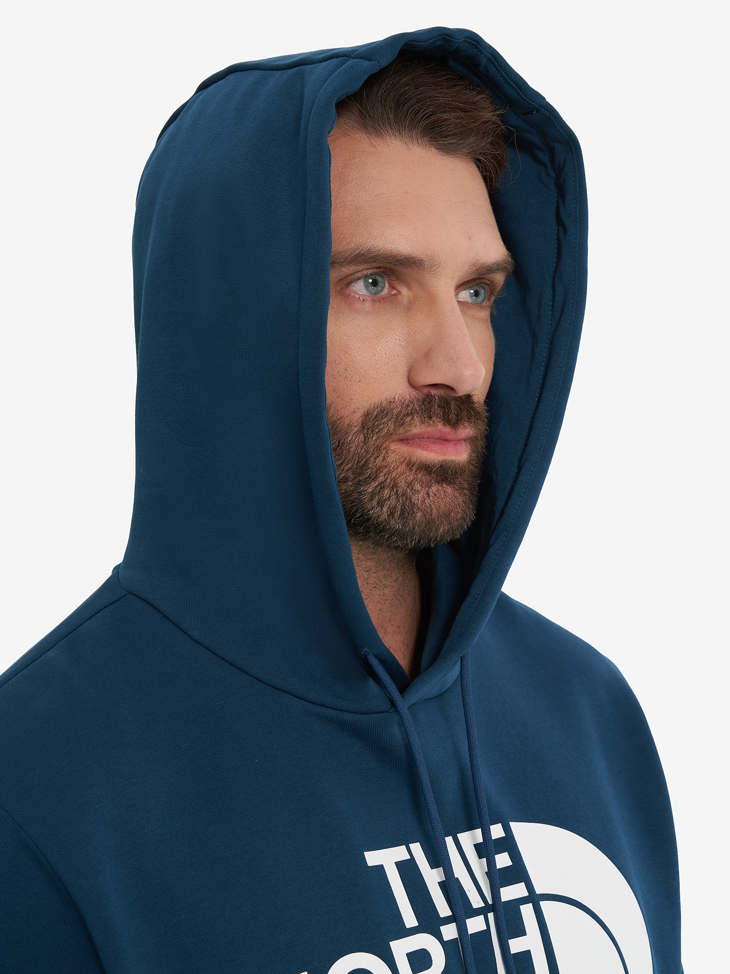 фото Худи мужское the north face easy, синий