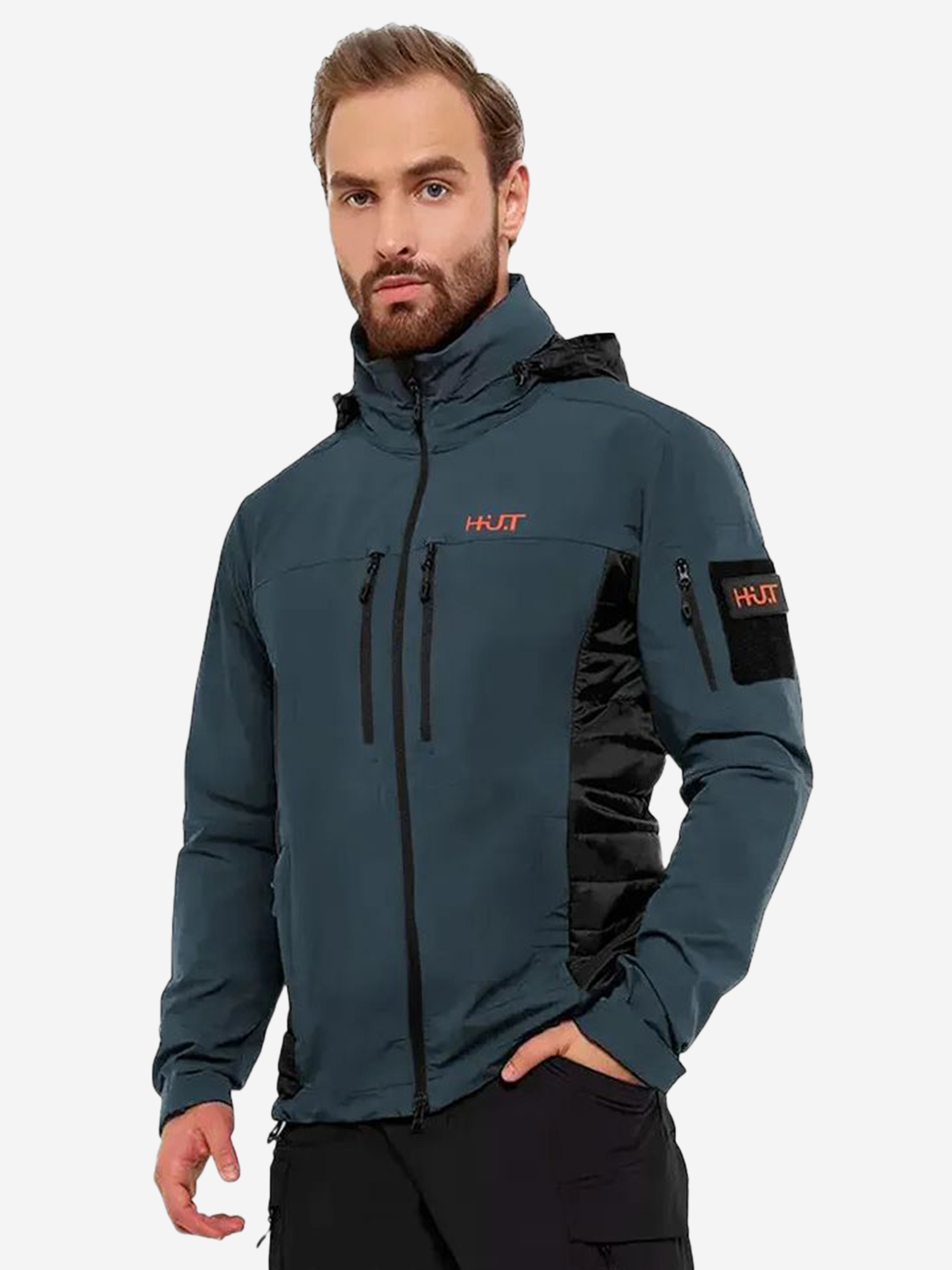 Изображение товара Куртка для охоты и рыбалки мужская HUT ADVENTURE, Синий