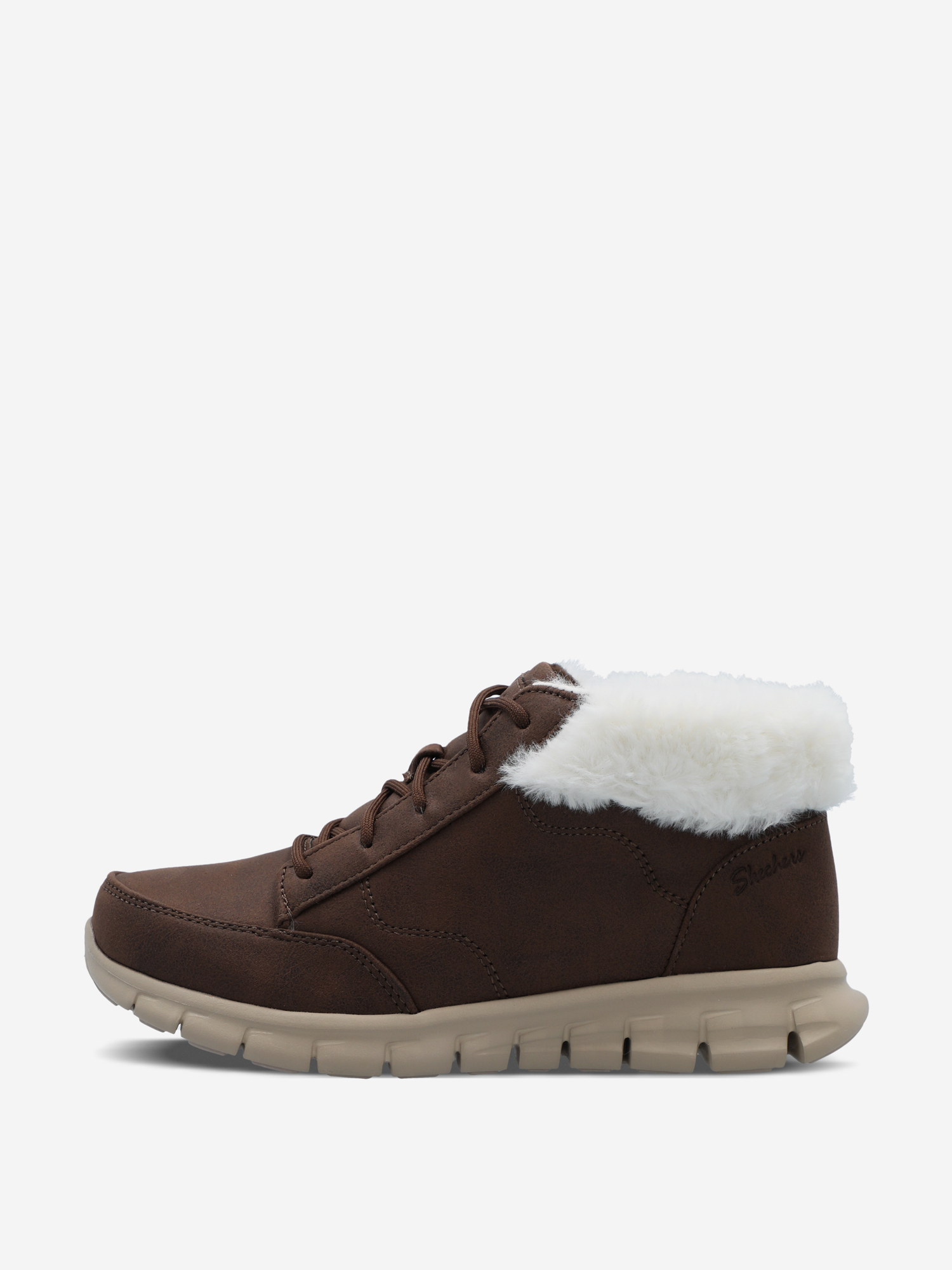 

Ботинки утепленные женские Skechers Synergy, Коричневый