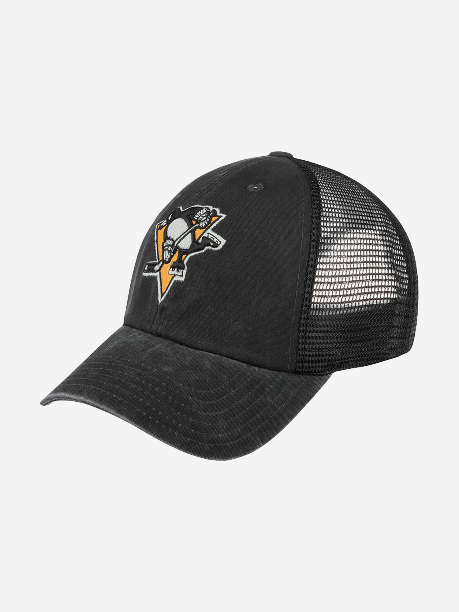 

Бейсболки 41152A-PPN Pittsburgh Penguins Raglan Bones NHL (черный), Черный