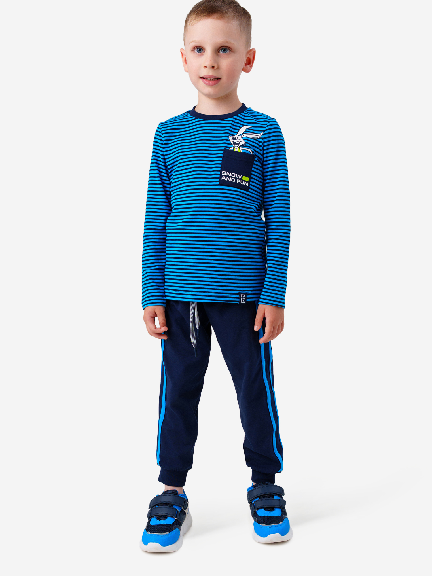 Изображение товара Комплект для мальчика лонгслив брюки PlayToday