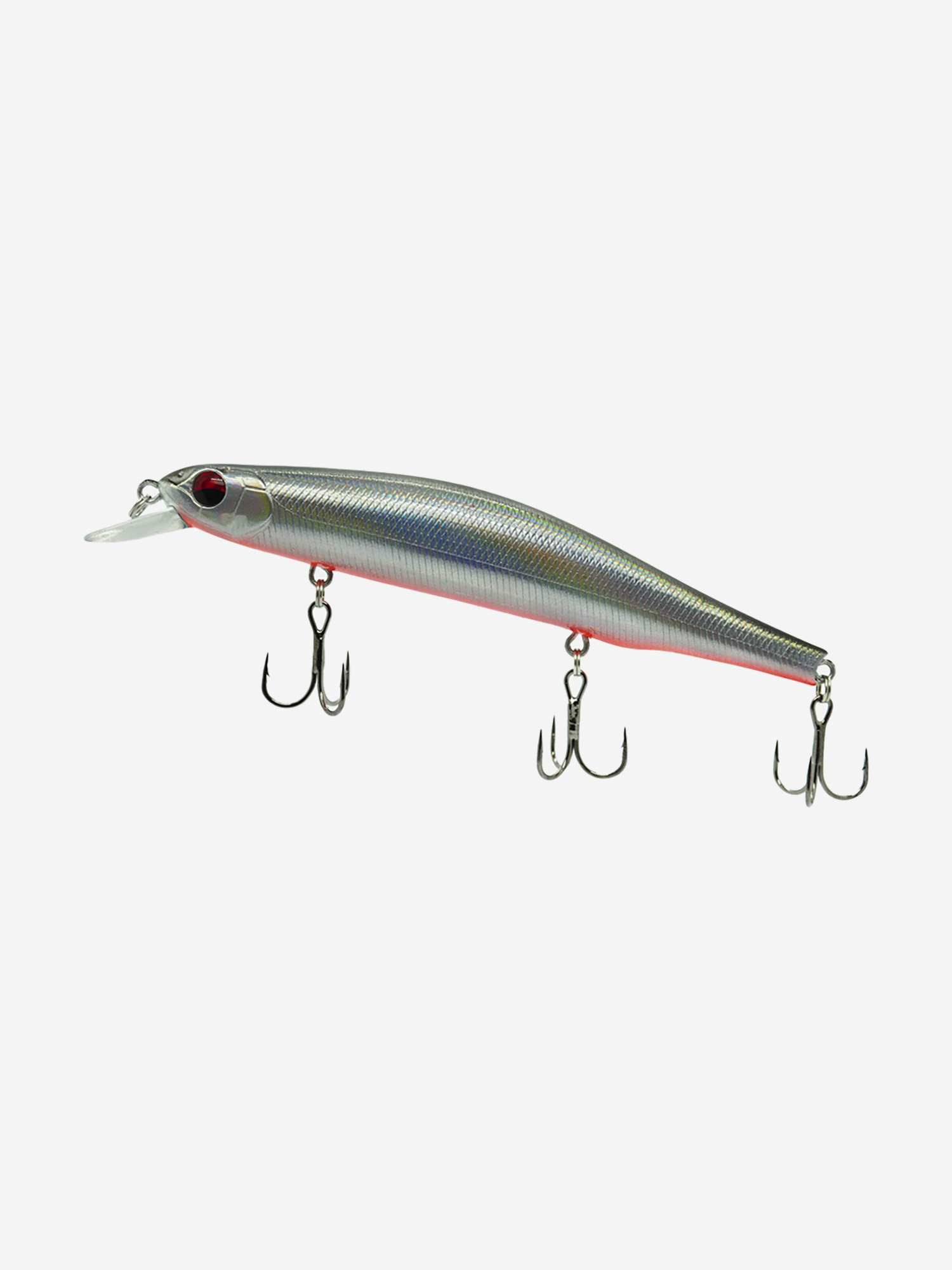 

Воблер Mottomo Sniper 110SP 17g Ghost Silver, Серебряный