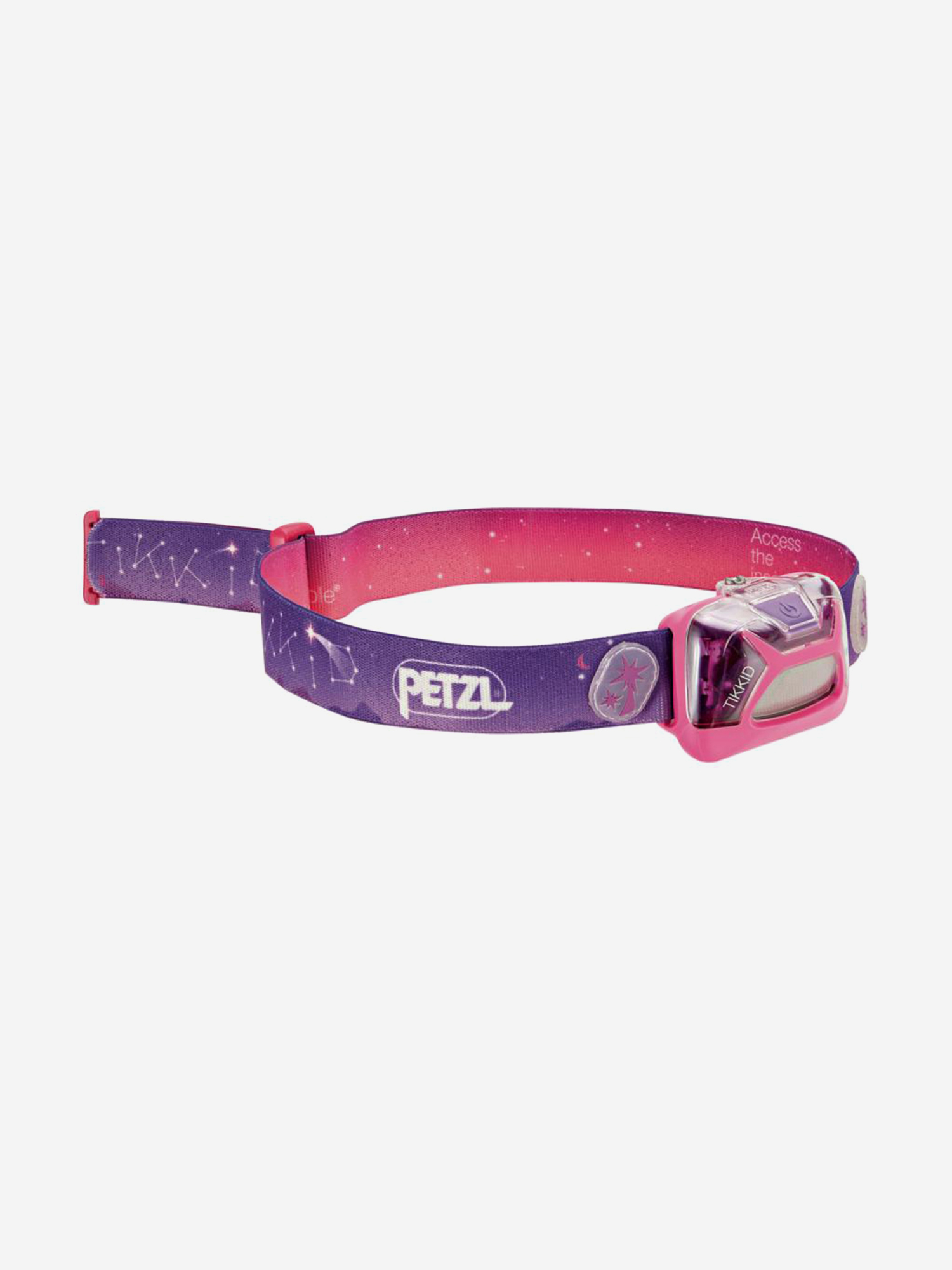 

Фонарь светодиодный налобный Petzl Tikkid розовый, 20 лм, 3 AAA, Розовый