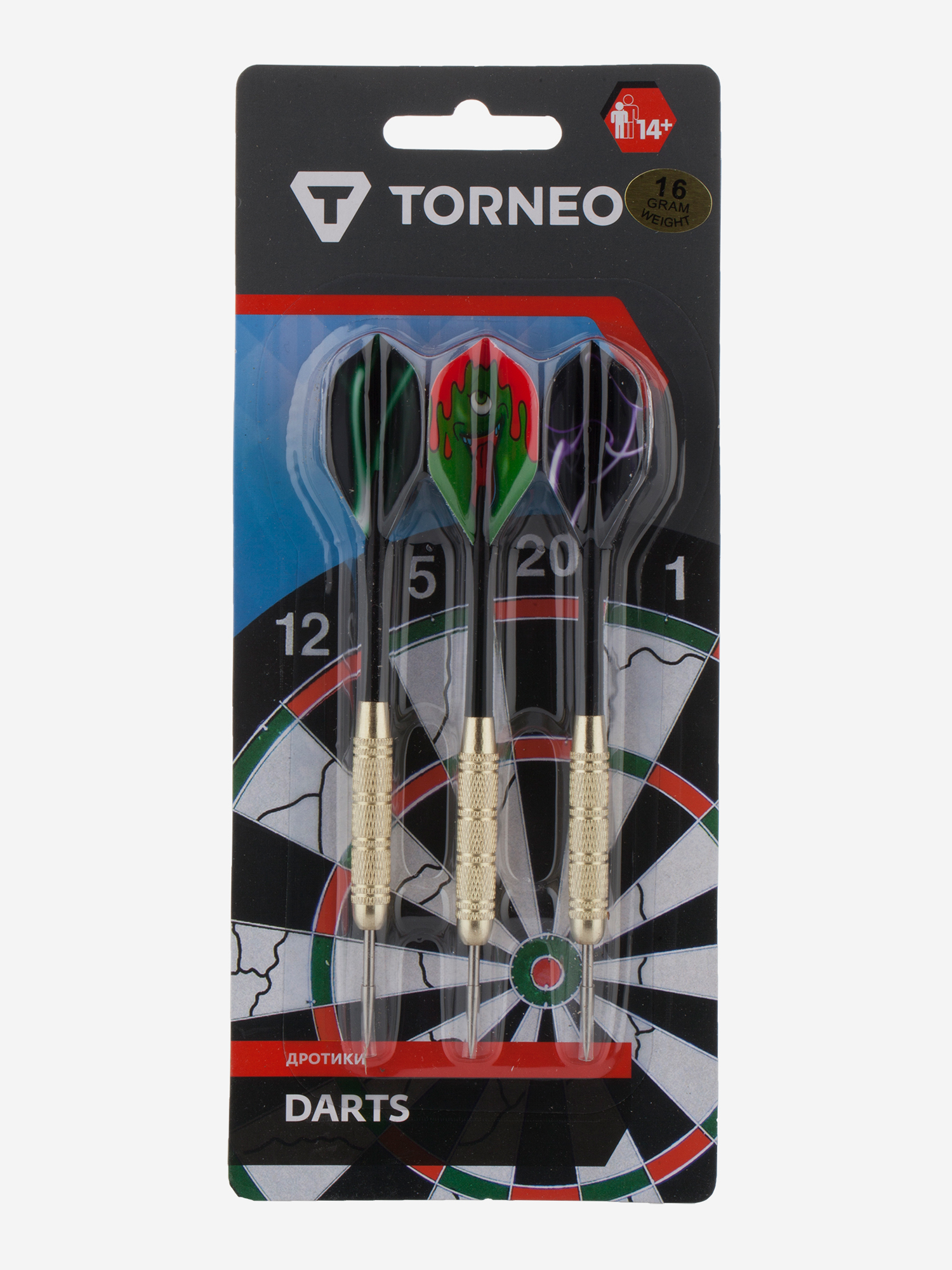

Дротики Torneo 16 гр, Черный